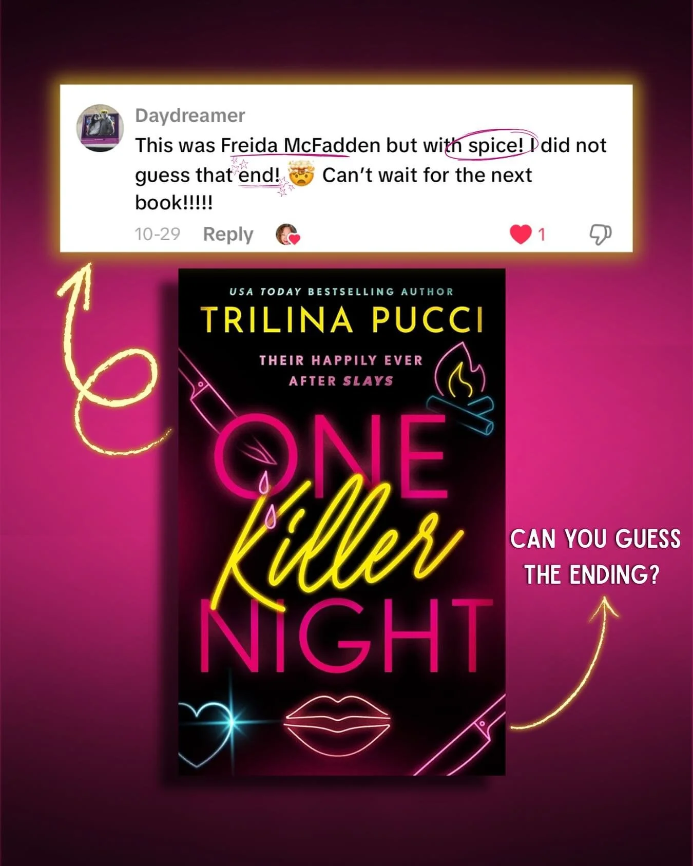 𝐓𝐡𝐢𝐬 𝐜𝐨𝐦𝐦𝐞𝐧𝐭 𝐡𝐚𝐝 𝐦𝐞 𝐛𝐥𝐮𝐬𝐡𝐢𝐧𝐠!🤭𝐅𝐫𝐞𝐢𝐝𝐚 𝐌𝐜𝐅𝐚𝐝𝐝𝐞𝐧 𝐛𝐮𝐭 𝐰𝐢𝐭𝐡 𝐬𝐩𝐢𝐜𝐞 𝐢𝐬 𝐚𝐧 𝐢𝐧𝐜𝐫𝐞𝐝𝐢𝐛𝐥𝐞 𝐜𝐨𝐦𝐩𝐥𝐢𝐦𝐞𝐧𝐭!! 
#bookfyp #bookstagram #trilinapucci #thrillerromance #darkromance #bookrecommendati