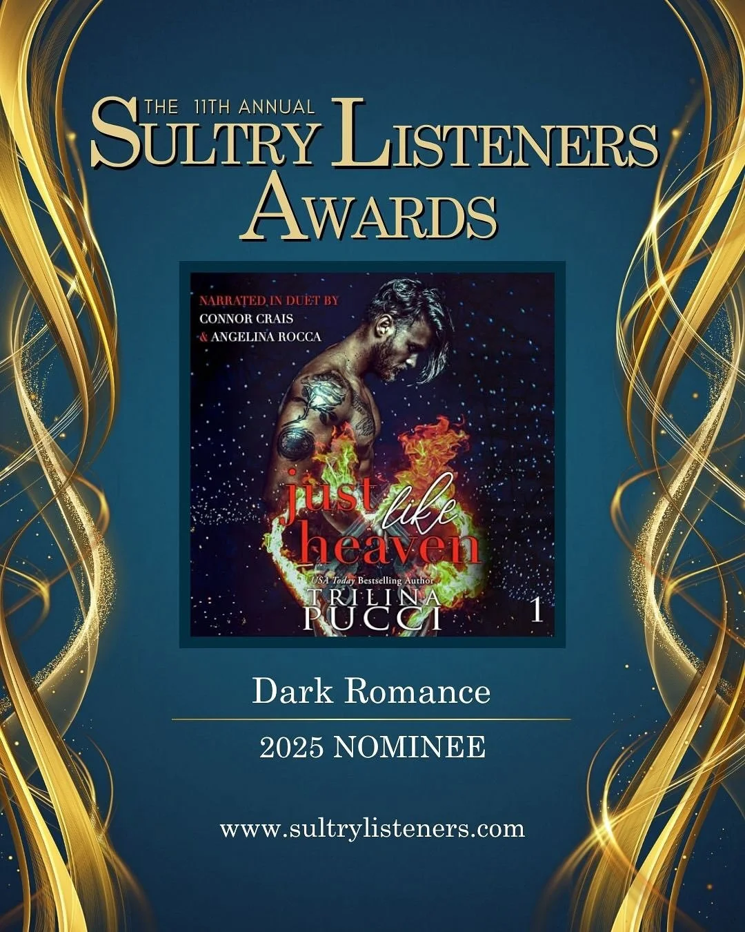 𝑱𝒖𝒔𝒕 𝑳𝒊𝒌𝒆 𝑯𝒆𝒂𝒗𝒆𝒏 𝐡𝐚𝐬 𝐛𝐞𝐞𝐧 𝐧𝐨𝐦𝐢𝐧𝐚𝐭𝐞𝐝 𝐟𝐨𝐫 𝐚 𝐒𝐮𝐥𝐭𝐫𝐲 𝐋𝐢𝐬𝐭𝐞𝐧𝐞𝐫𝐬 𝐀𝐰𝐚𝐫𝐝.
𝑻𝒉𝒆 𝑺𝒕𝒂𝒓𝑪𝒓𝒐𝒔𝒔𝒆𝒅 𝑫𝒖𝒆𝒕 𝐢𝐬 𝐦𝐲 𝐛𝐚𝐛𝐲 𝐚𝐧𝐝 𝐈&rsquo;𝐦 𝐬𝐨 𝐞𝐱𝐜𝐢𝐭𝐞𝐝 𝐢𝐭&rsquo;𝐬 𝐠𝐞𝐭𝐭𝐢𝐧𝐠 𝐬𝐨