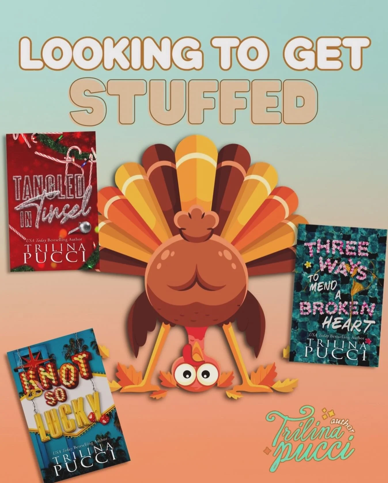 𝐇𝐚𝐩𝐩𝐲 𝐓𝐡𝐚𝐧𝐤𝐬𝐠𝐢𝐯𝐢𝐧𝐠!!❤️🦃
#bookfyp #whychooseromancebooks #spicybooks #romcom #trilinapucci