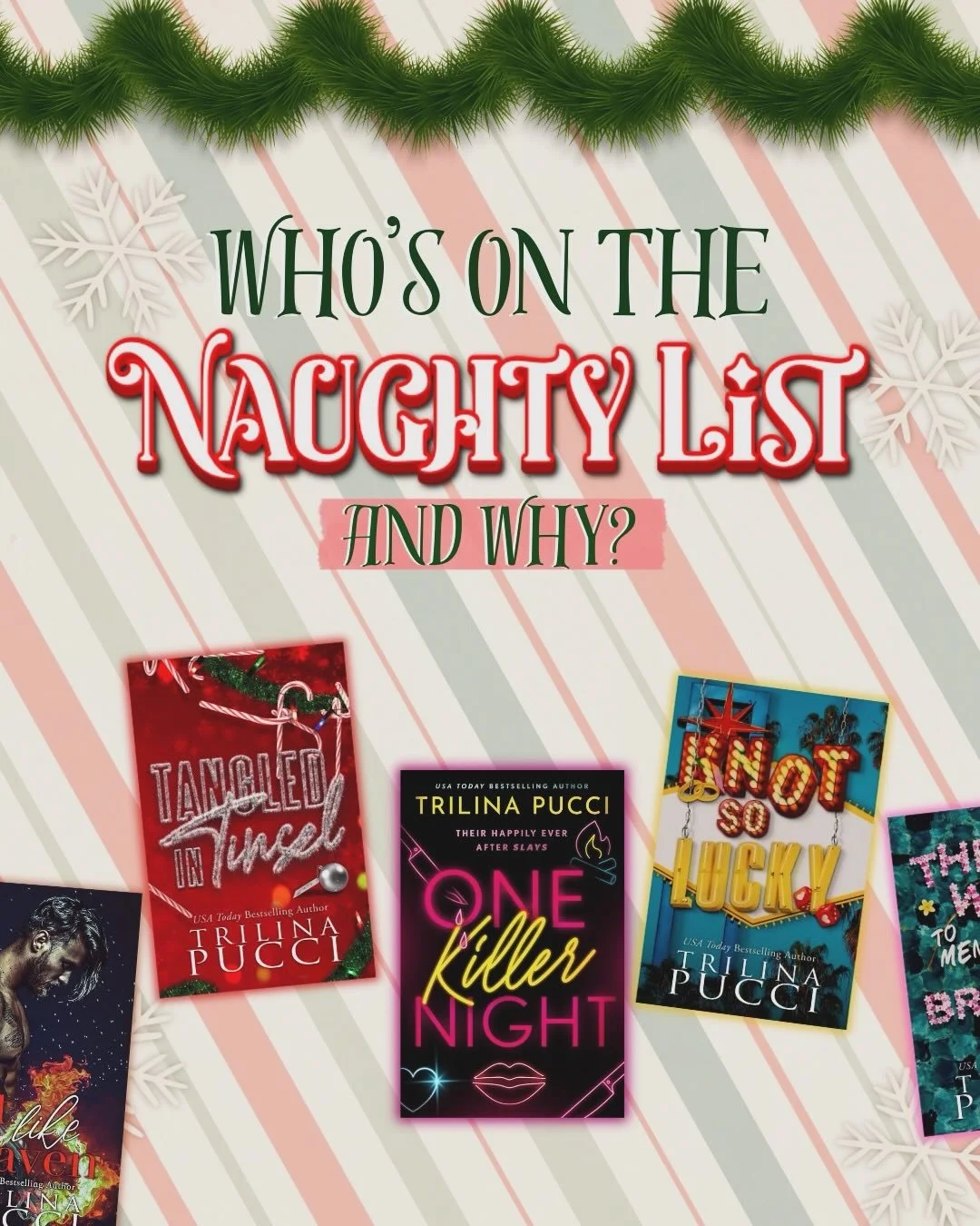 𝐖𝐡𝐨&rsquo;𝐬 𝐨𝐧 𝐒𝐚𝐧𝐭𝐚&rsquo;𝐬 𝐧𝐚𝐮𝐠𝐡𝐭𝐲 𝐥𝐢𝐬𝐭???📝🎅

 #bookfyp #spicybooks #bookrecommendations #trilinapucci #whychoose