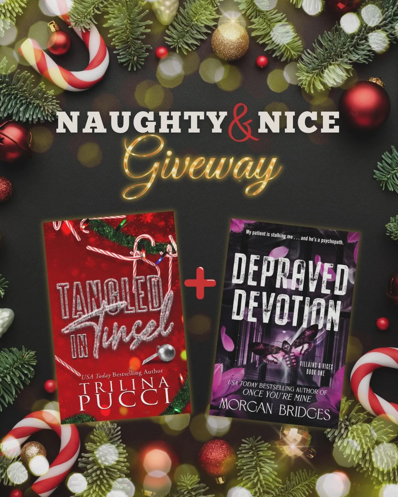 ✨𝐆𝐈𝐕𝐄𝐀𝐖𝐀𝐘✨
𝑾𝒆 𝒂𝒓𝒆 𝑺𝑷𝑰𝑪𝑰𝑵𝑮 𝒖𝒑 𝒚𝒐𝒖𝒓 𝒉𝒐𝒍𝒊𝒅𝒂𝒚 𝒔𝒆𝒂𝒔𝒐𝒏 𝒘𝒊𝒕𝒉 𝒔𝒐𝒎𝒆 𝒓𝒆𝒂𝒅𝒔 𝒕𝒉𝒂𝒕 𝒂𝒓𝒆 𝒃𝒐𝒕𝒉 𝒏𝒂𝒖𝒈𝒉𝒕𝒚 𝒂𝒏𝒅 𝒏𝒊𝒄𝒆!
𝑻𝒉𝒊𝒔 𝒈𝒊𝒇𝒕𝒂𝒘𝒂𝒚 𝒊𝒏𝒄𝒍𝒖𝒅𝒆𝒔 𝒂 𝒑𝒂𝒑𝒆𝒓𝒃𝒂𝒄𝒌 𝒐𝒇 𝑫𝒆𝒑