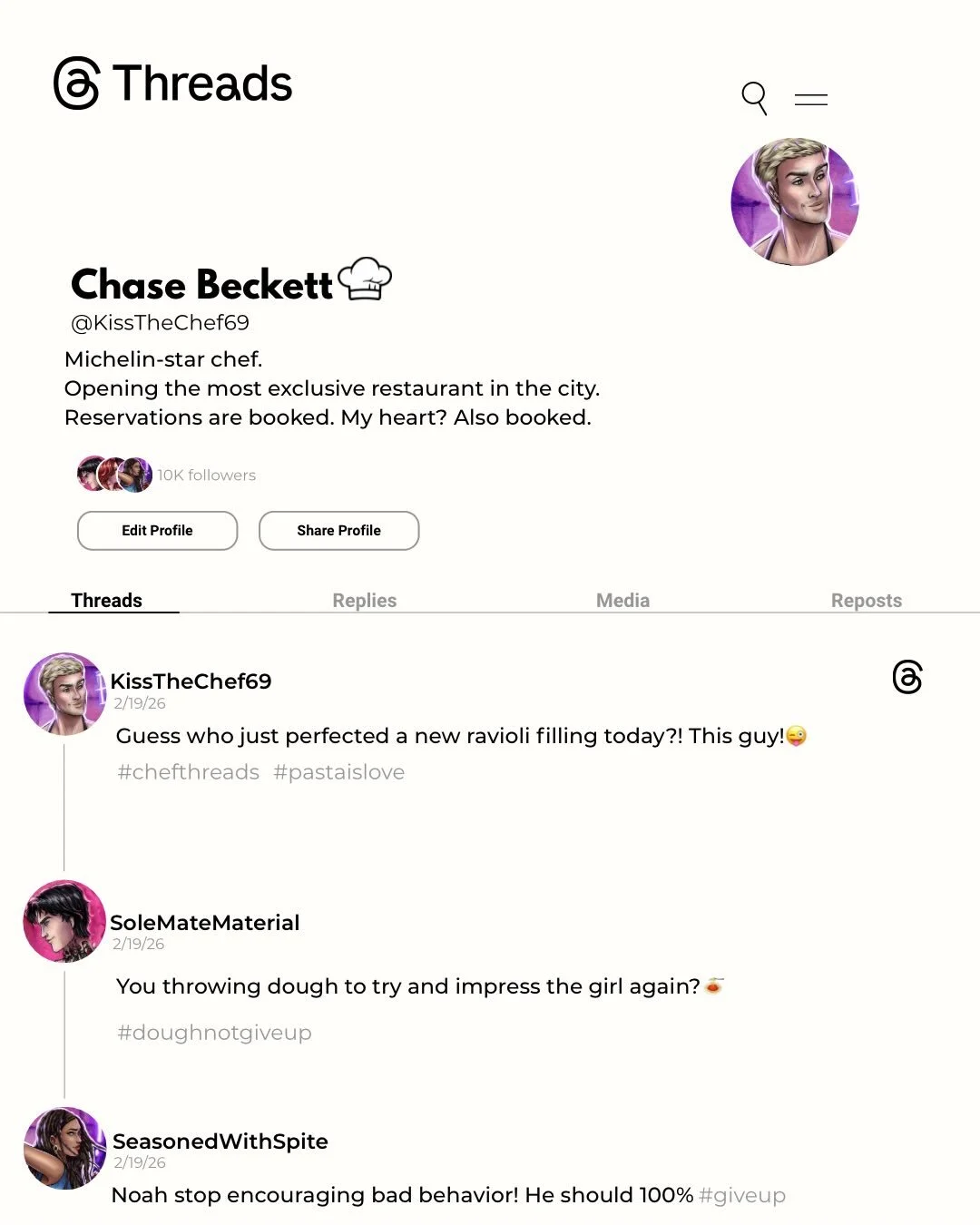 Chase should really know better at this point. Hahaha