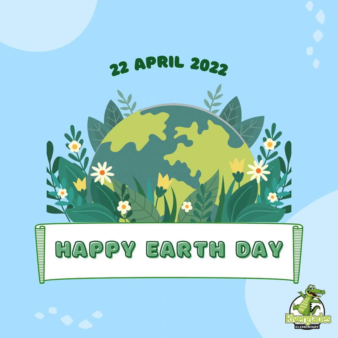 Happy Earth Day, gators! 🌎🌱❤️

&ldquo;We don&rsquo;t inherit the earth from our ancestors, we borrow it from our children.&rdquo; &ndash; David Brower