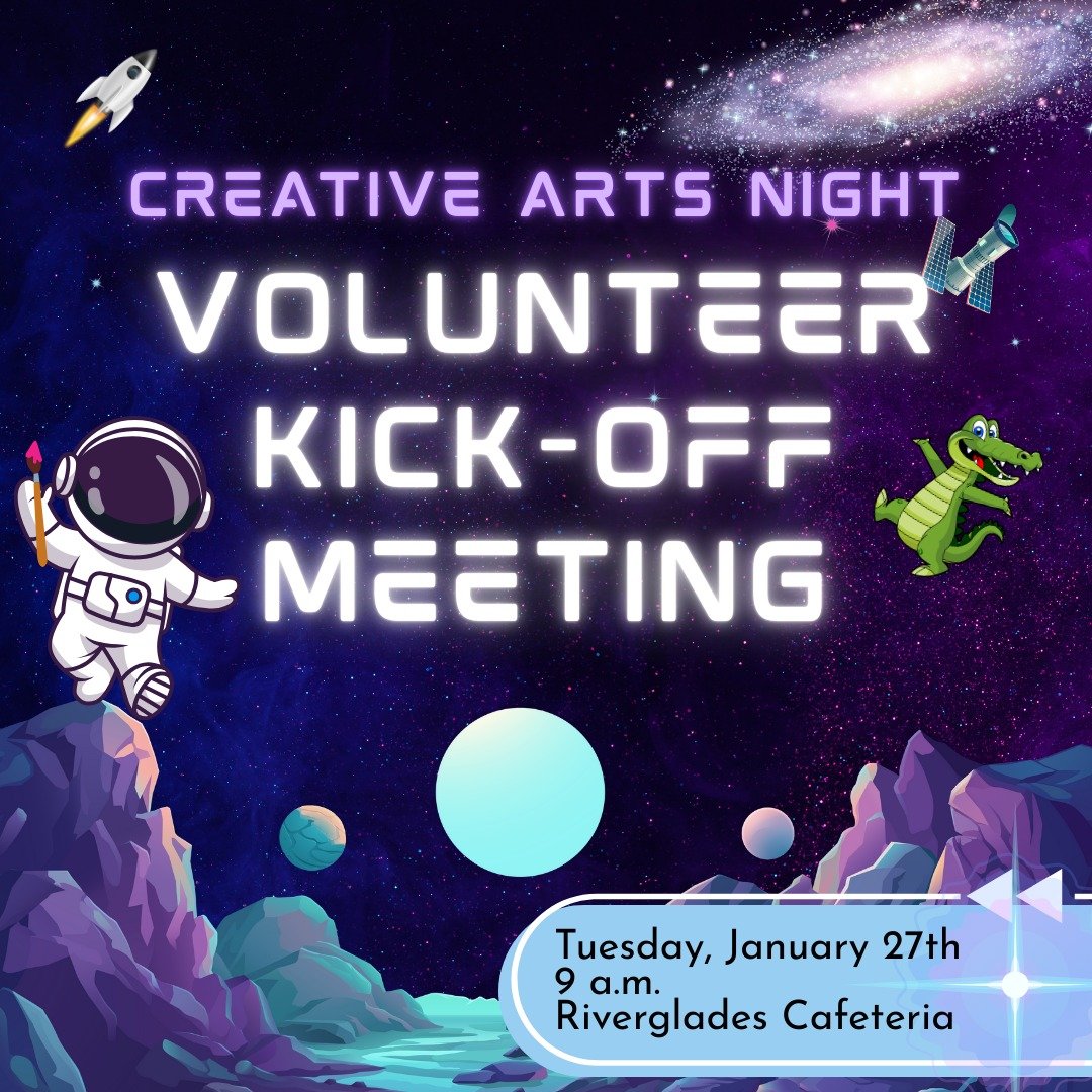 Come and get involved in our annual Creative Arts Night (CAN)! This year, CAN will take place on Friday, April 24 and will feature an outer space theme.

We will have a range of volunteer opportunities available, whether you have one hour to contribu