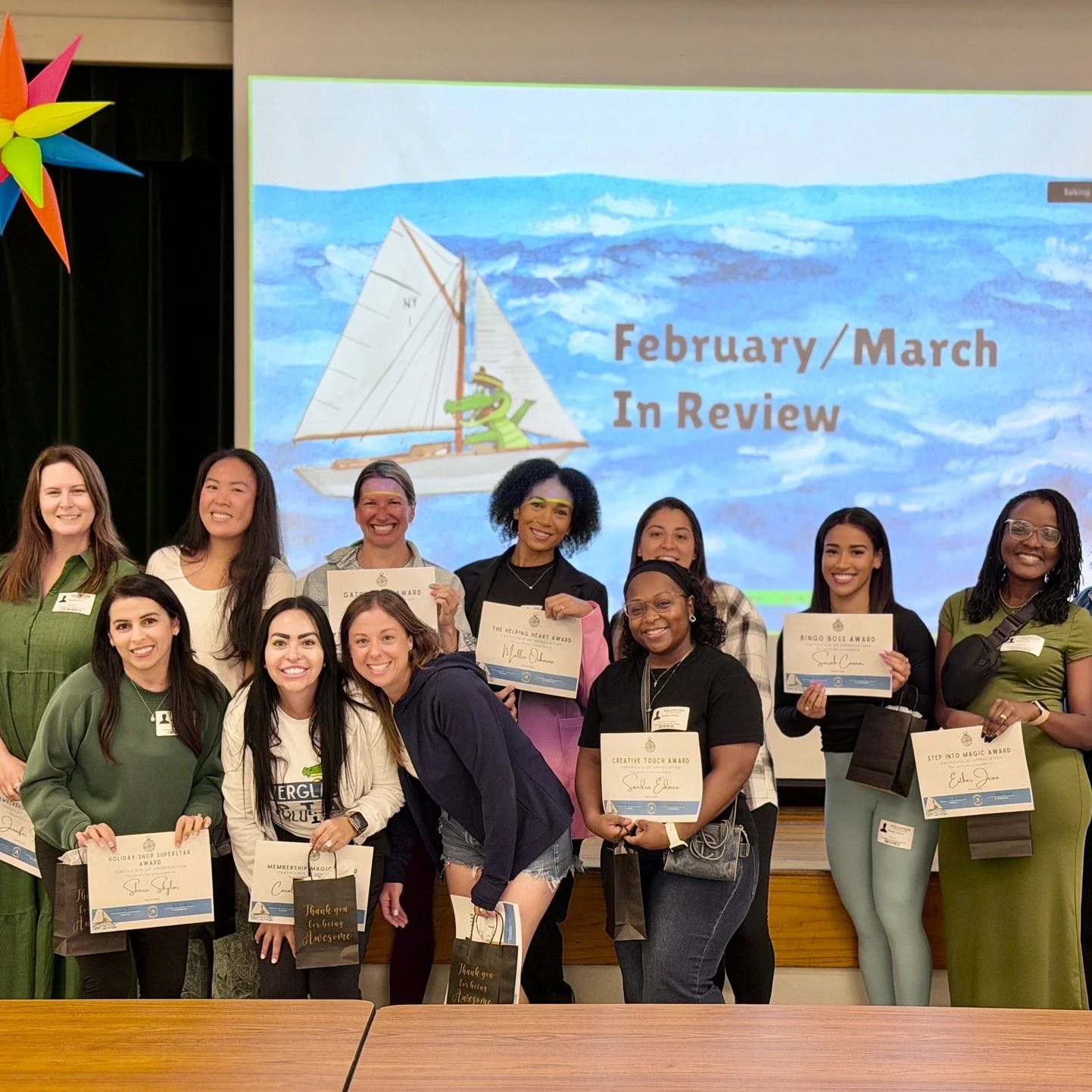 We were so happy to be able to recognize our Spotlight Volunteers at last week's general PTA meeting! Thank you to our amazing volunteers for your standout contributions this quarter. You are a huge part of what makes Riverglades such a special place
