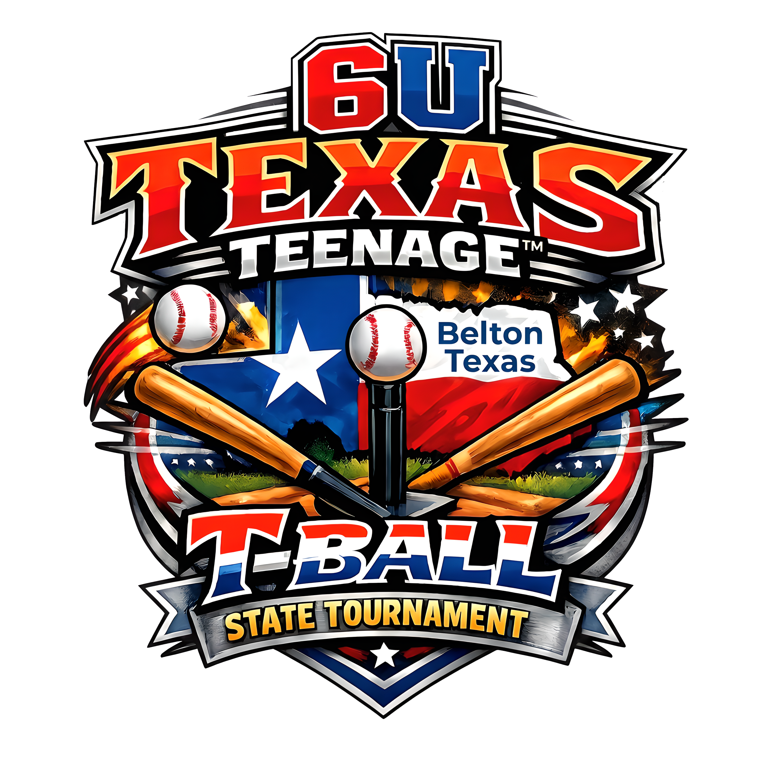 TTAB 6U TBall State Tournament Shirt ~ Belton