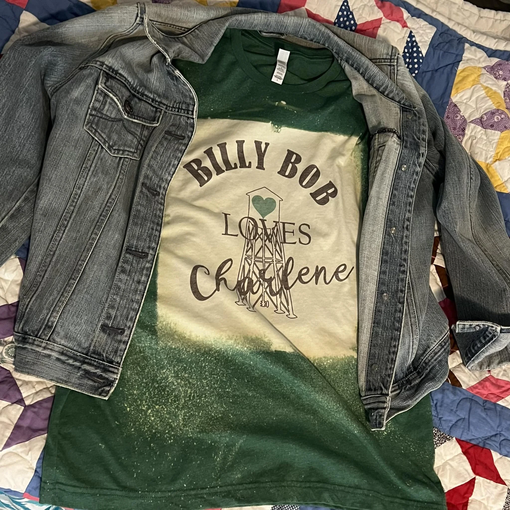 Billy Bob loves Charlene