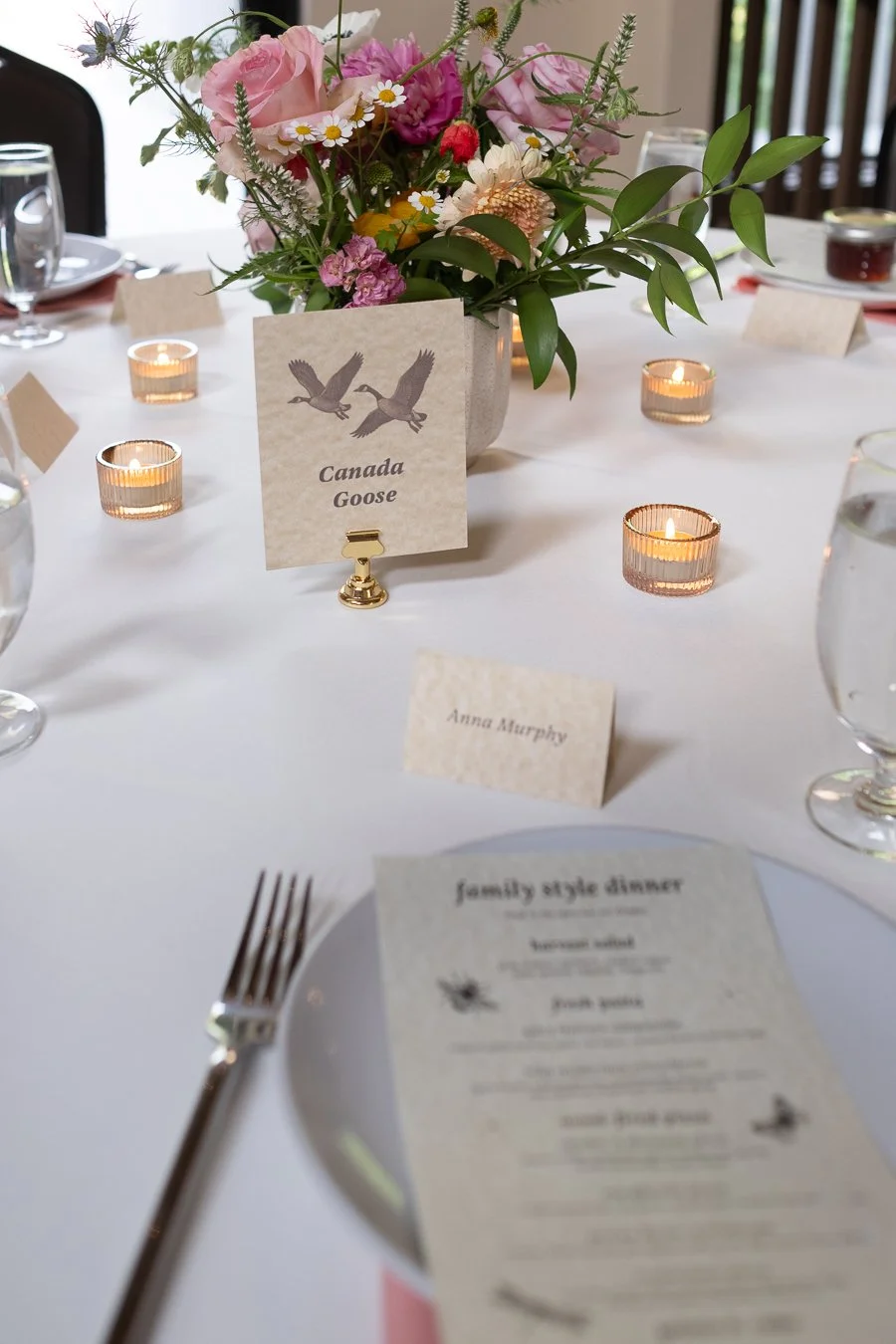 The whimsy of the compotes felt just right