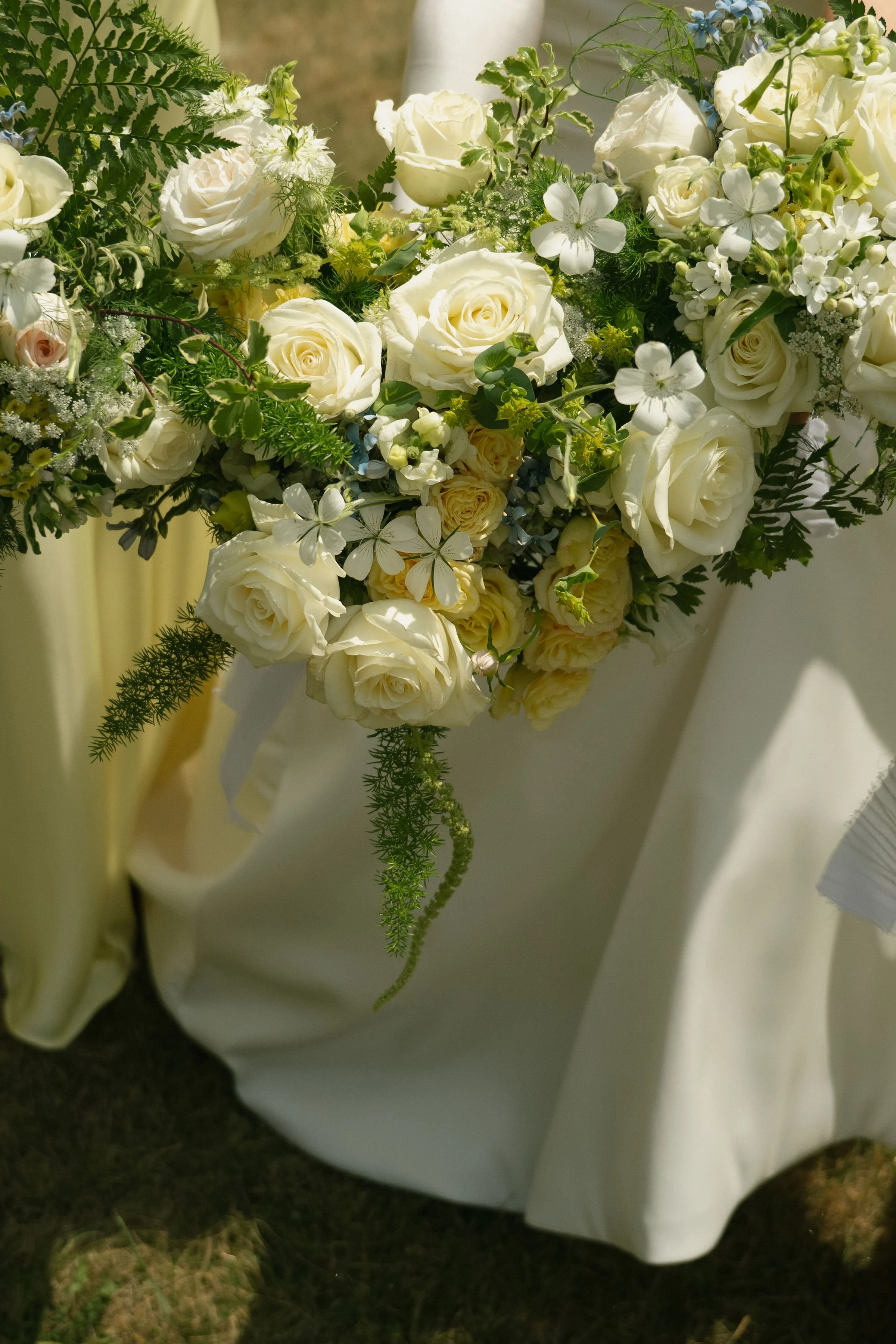 Old Hollywood meets Illinois July wedding