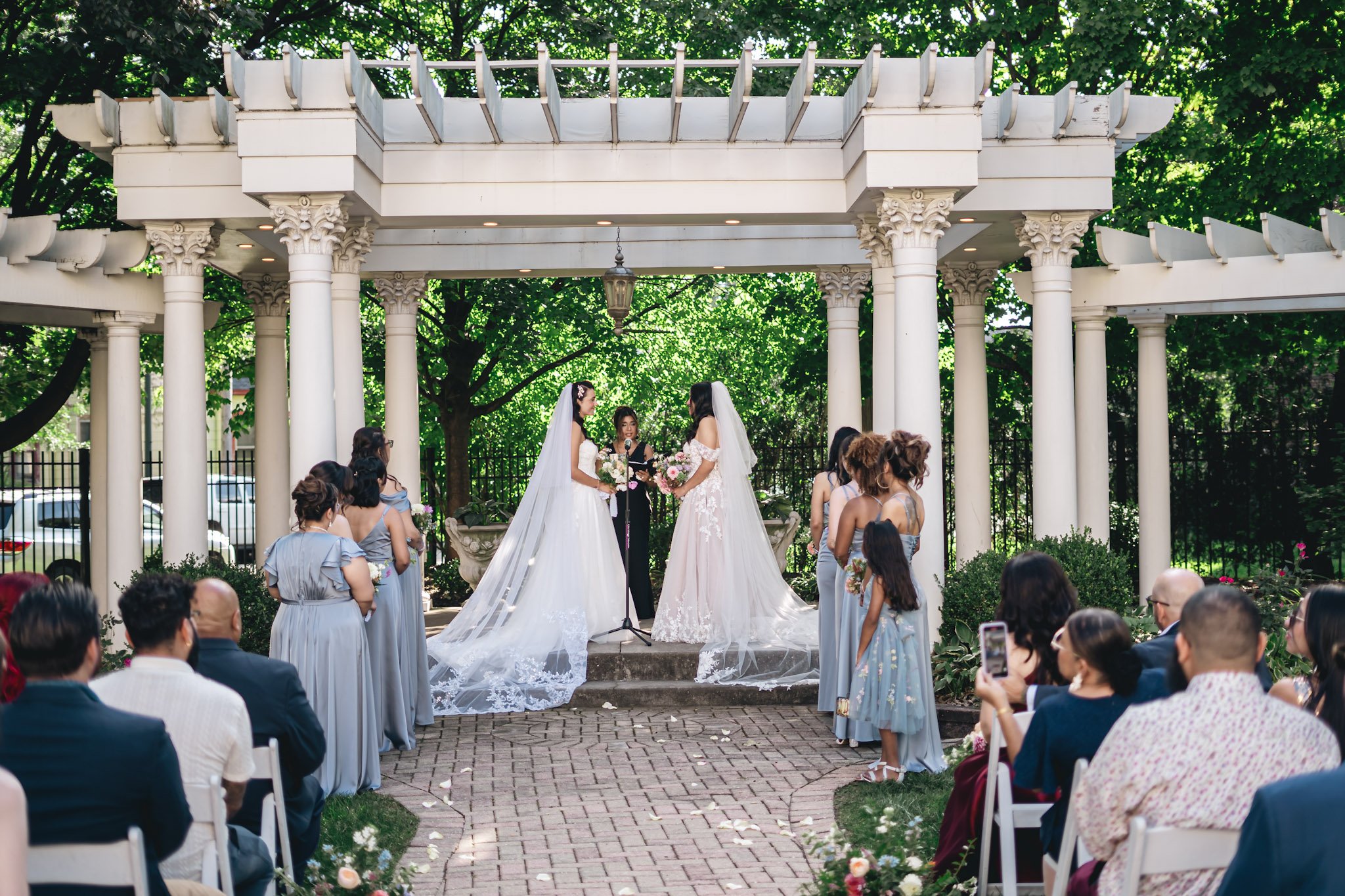 The aisle flowers