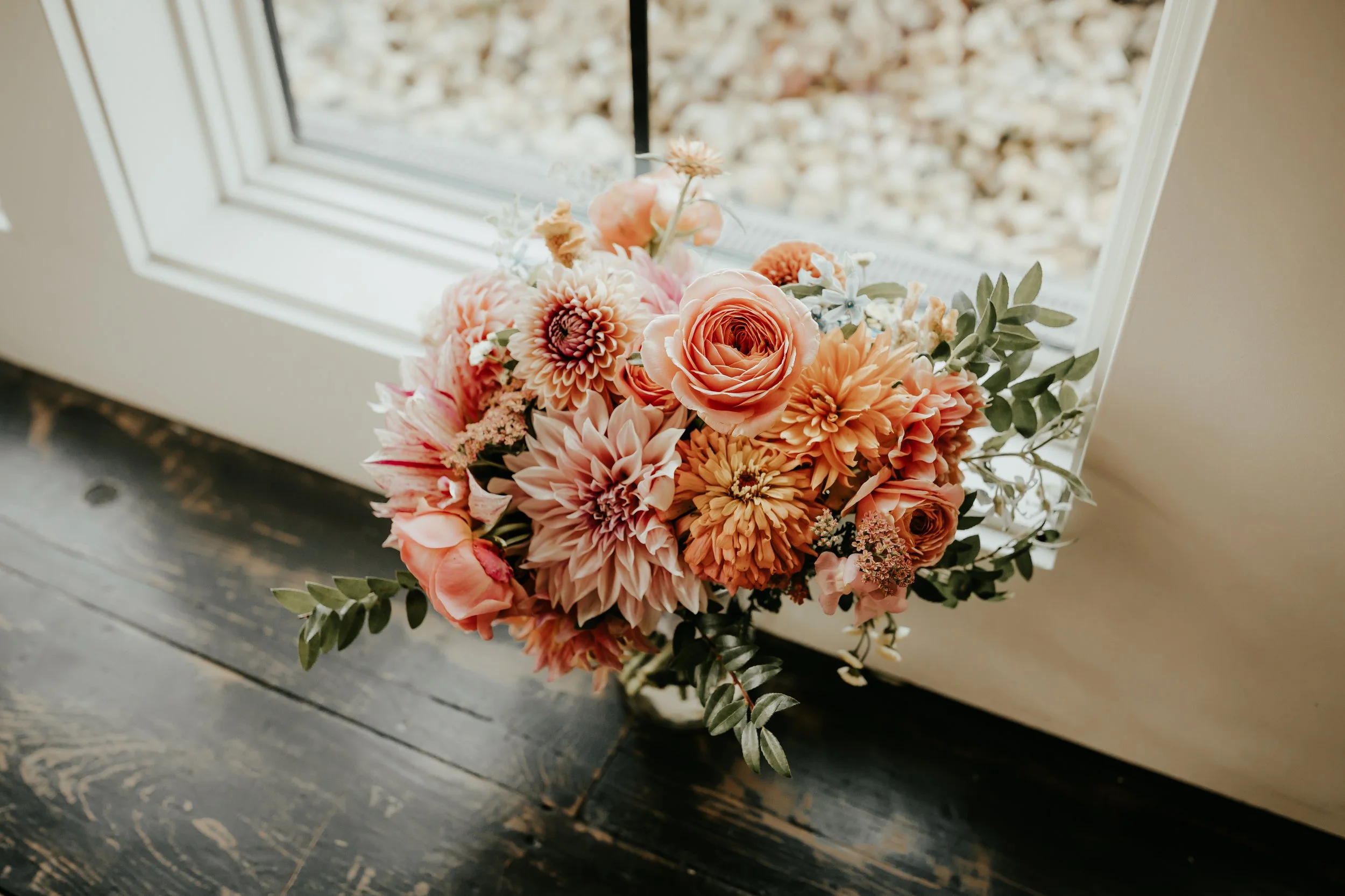 How we deliver the bouquets!