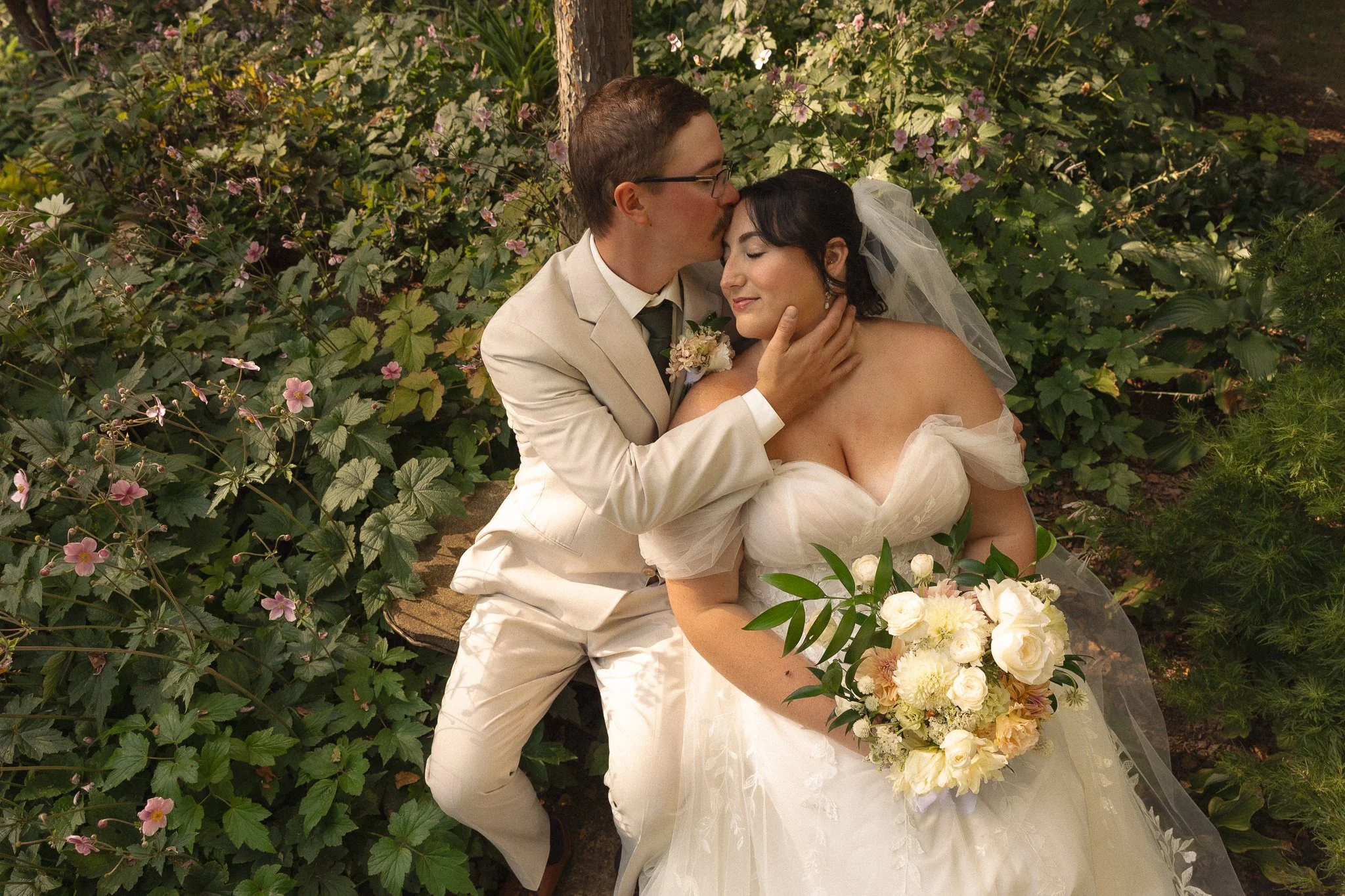 Romantic garden inspired perfection