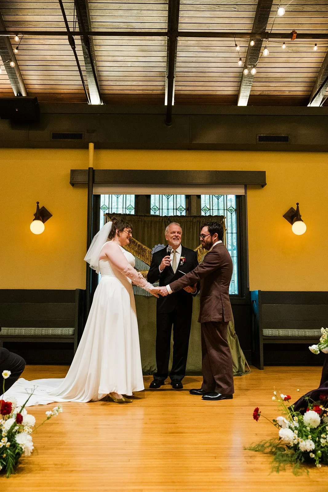 Ceremony moments are sweet