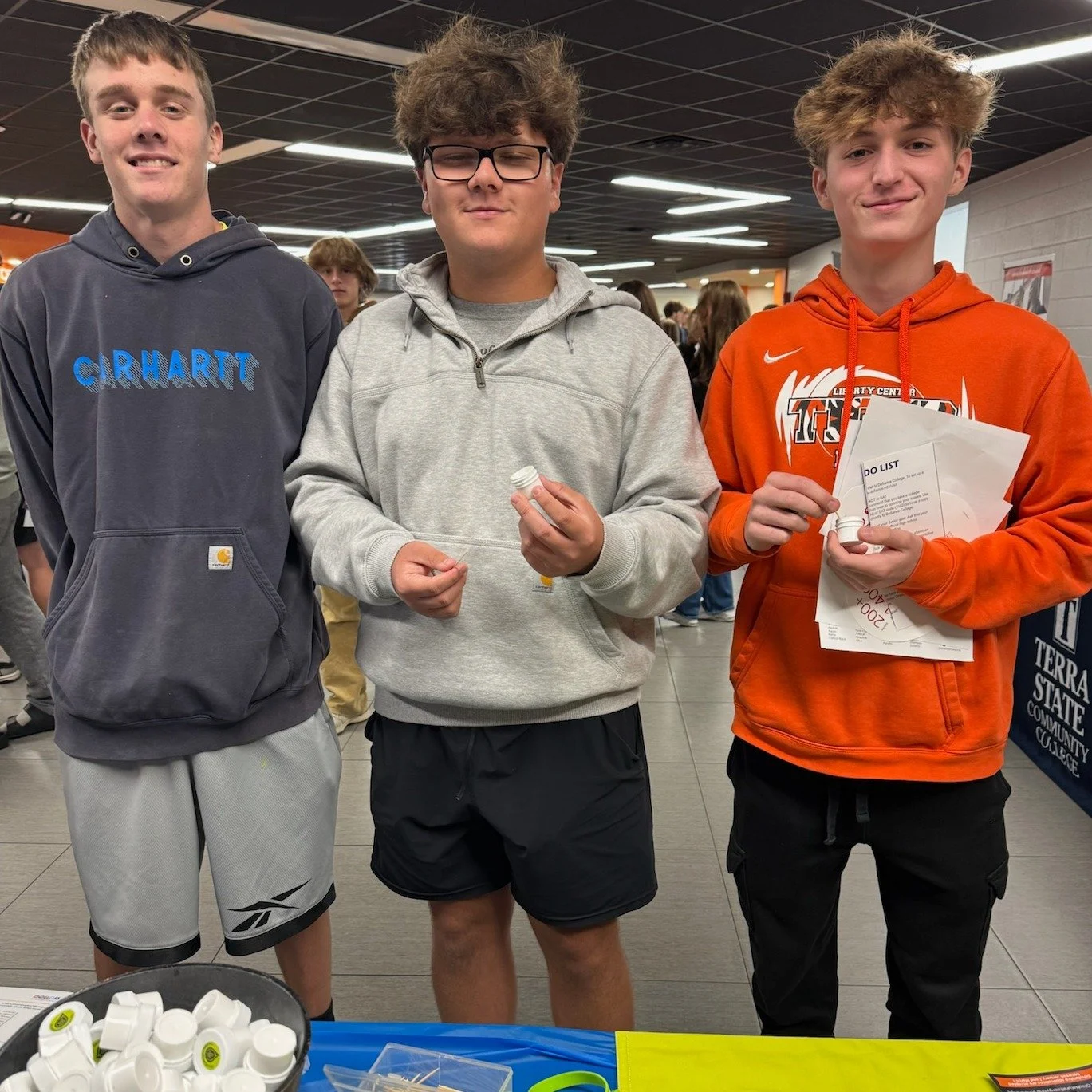Today, Shawn was at Liberty Center High School having meaningful conversations with students about careers. 

Students took an aptitude test before the career fair to help spark conversations with the businesses in attendance!