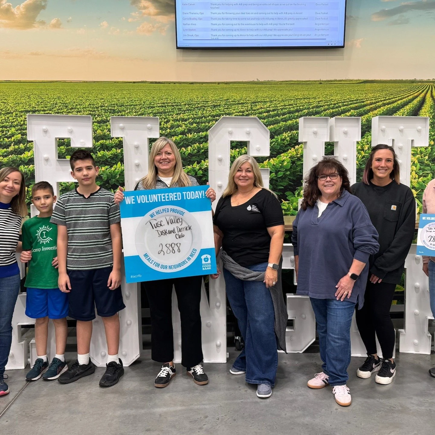 Today, Shawn volunteered at @acrfoodbank, packing meals with the Tuscarawas Valley Desk and Derrick group! 

On Monday, Mandolyn volunteered with @wenohio to cook a meal at @rmhcofcentraloh. 

Great to give back to our communities!