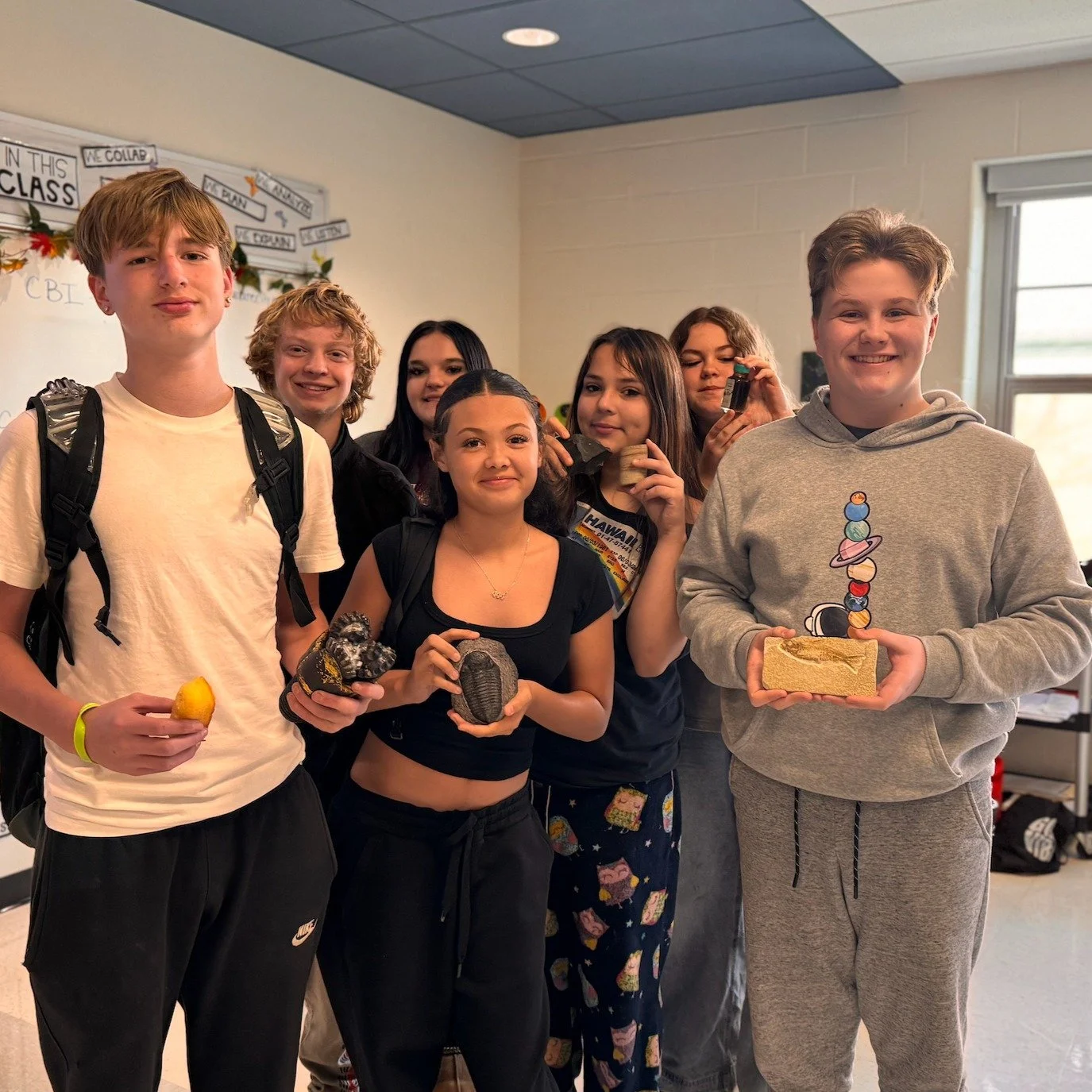 Today was a busy day! 

Charlie was at the Southeast High School Career Fair talking with students, Mandolyn was at Dempsey Middle School with a career class, and Shawn was at Tri-Valley Middle School with Mr. Ripple's class talking about career opti