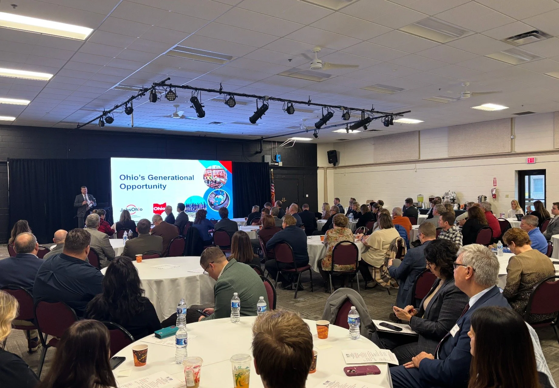 Today, Bruce is at the EODA Fall Meeting!

The Eastern Ohio Development Alliance is an independent nonprofit organization that includes all sixteen counties in Eastern and Southeastern Ohio. Their mission is to promote the economic growth of the regi