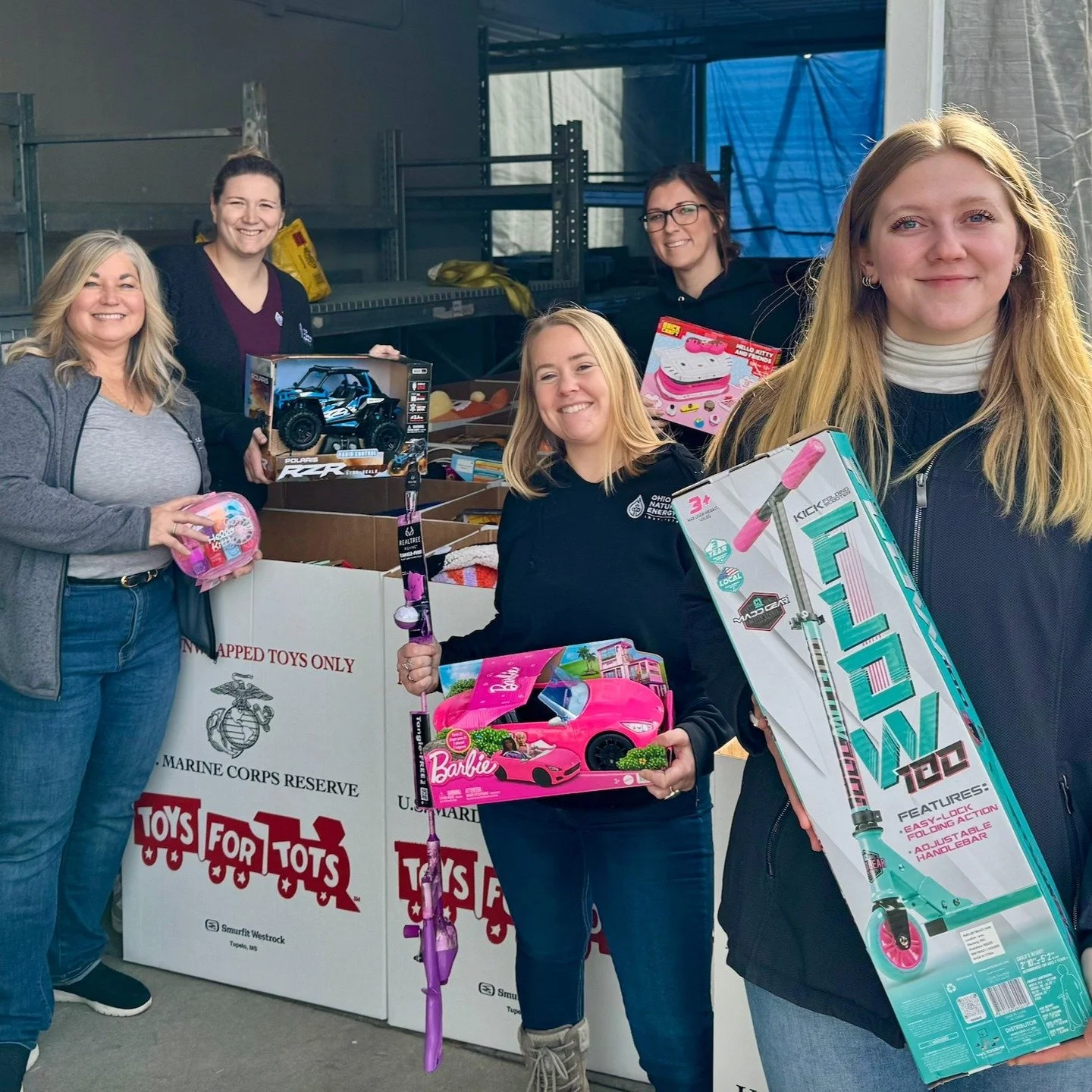 Yesterday, the ONEi team participated in the @ooga 12th Fill the Truck shopping day!

This provides gifts for Toys For Tots in eight counties in Ohio this year. Ohio&rsquo;s natural gas and oil industry raised more than $75,000 to purchase these gift