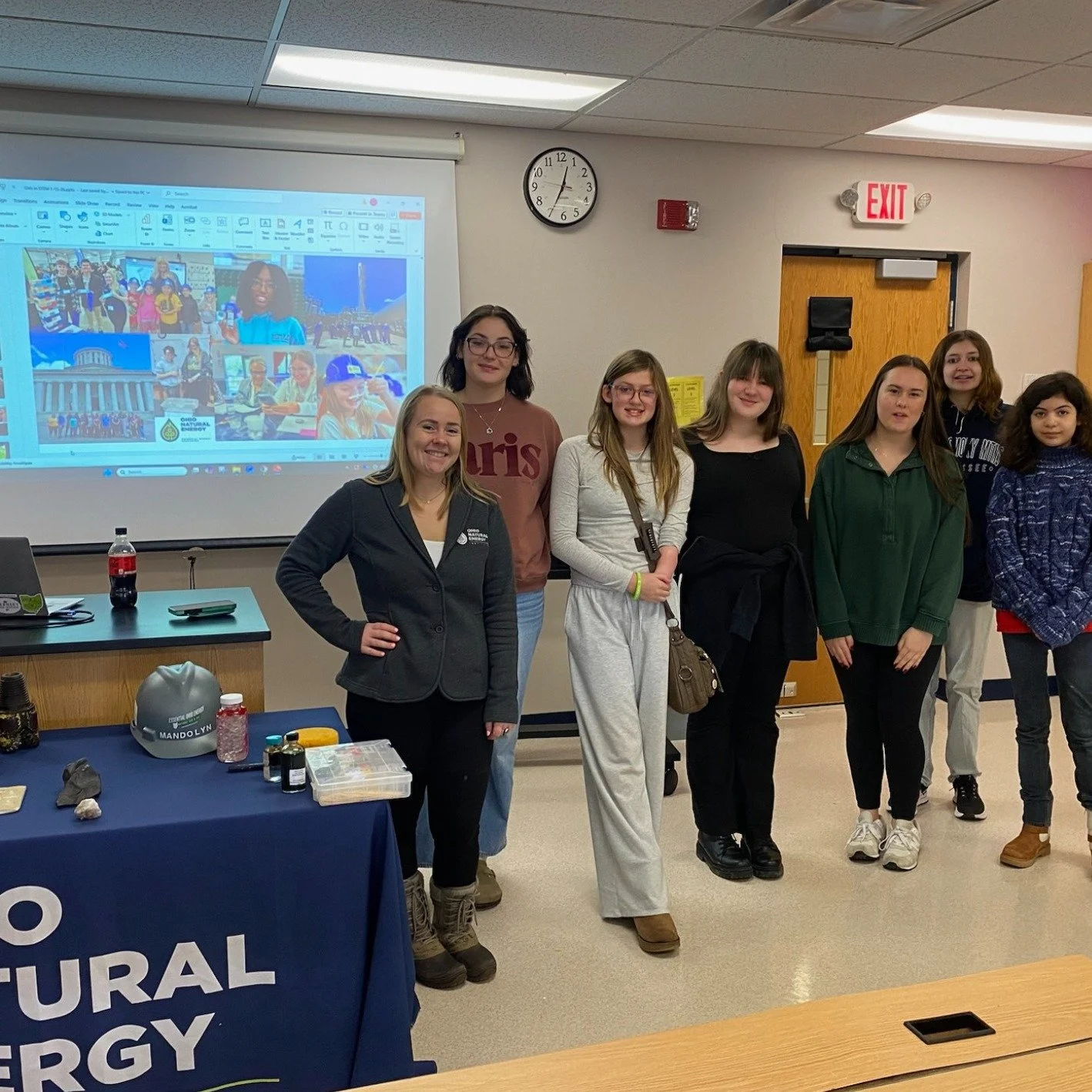 Yesterday, Mandolyn had the great opportunity to lead a Girls in STEM Mentorship Program through a hands on conversation about careers in STEM! Together they explored petroleum jelly and the more than 6,000 products we all rely on. 

This group, star
