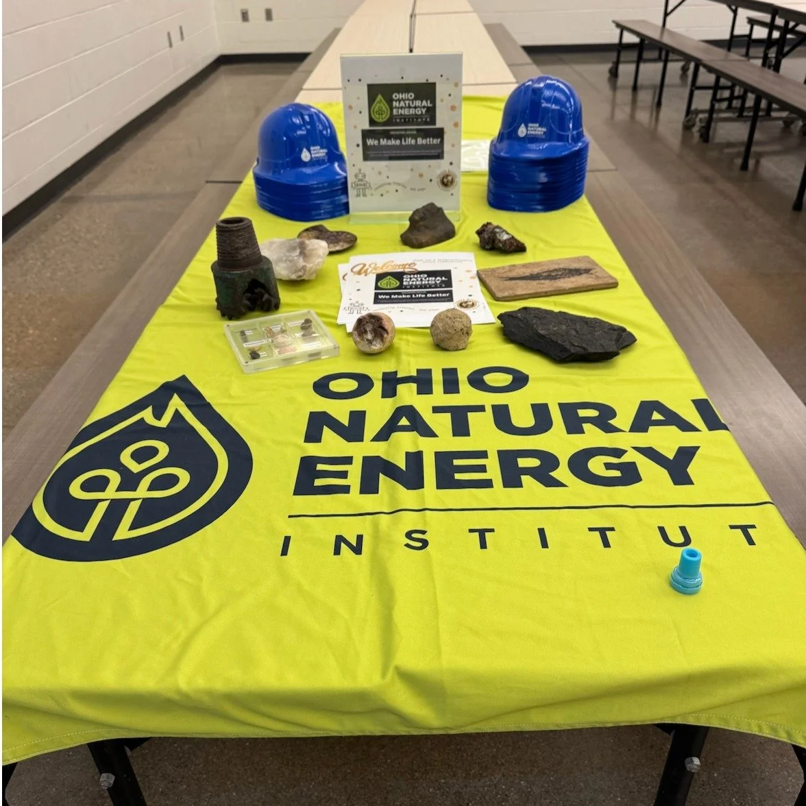 Last night, Shawn was at Three Rivers Elementary Family Night in Cleves sharing fossils and our new coloring books with students of all ages!