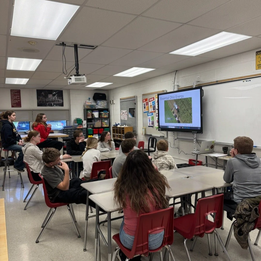 Today, Shawn was at Sheridan Middle School in Perry County with students who were excited to learn about the energy that powers their lives!