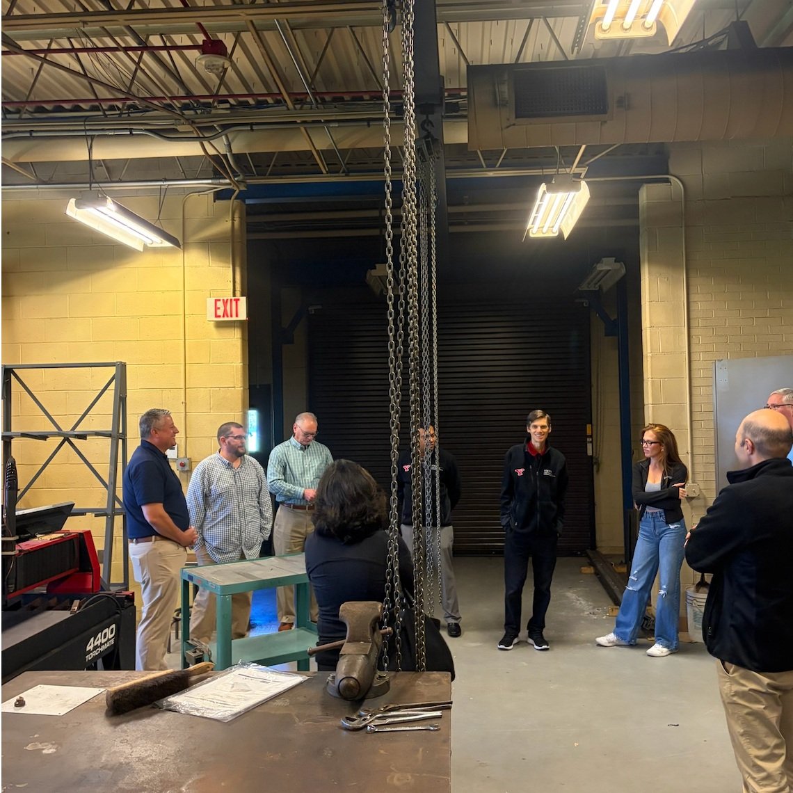 Last week, ONEi had the chance to tour the @ysusteubenville campus to talk with staff and community business members. 

We had a great time learning what YSU has to offer students!
