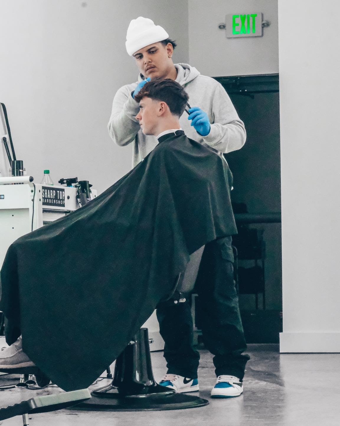 Sharp cuts, no shortcuts. Dylan&rsquo;s bringing that Sharp Top energy to every fade&mdash;clean, focused, and straight-up authentic. Book with him at West Edge and get a cut that hits different. #SharpTopBarberLife