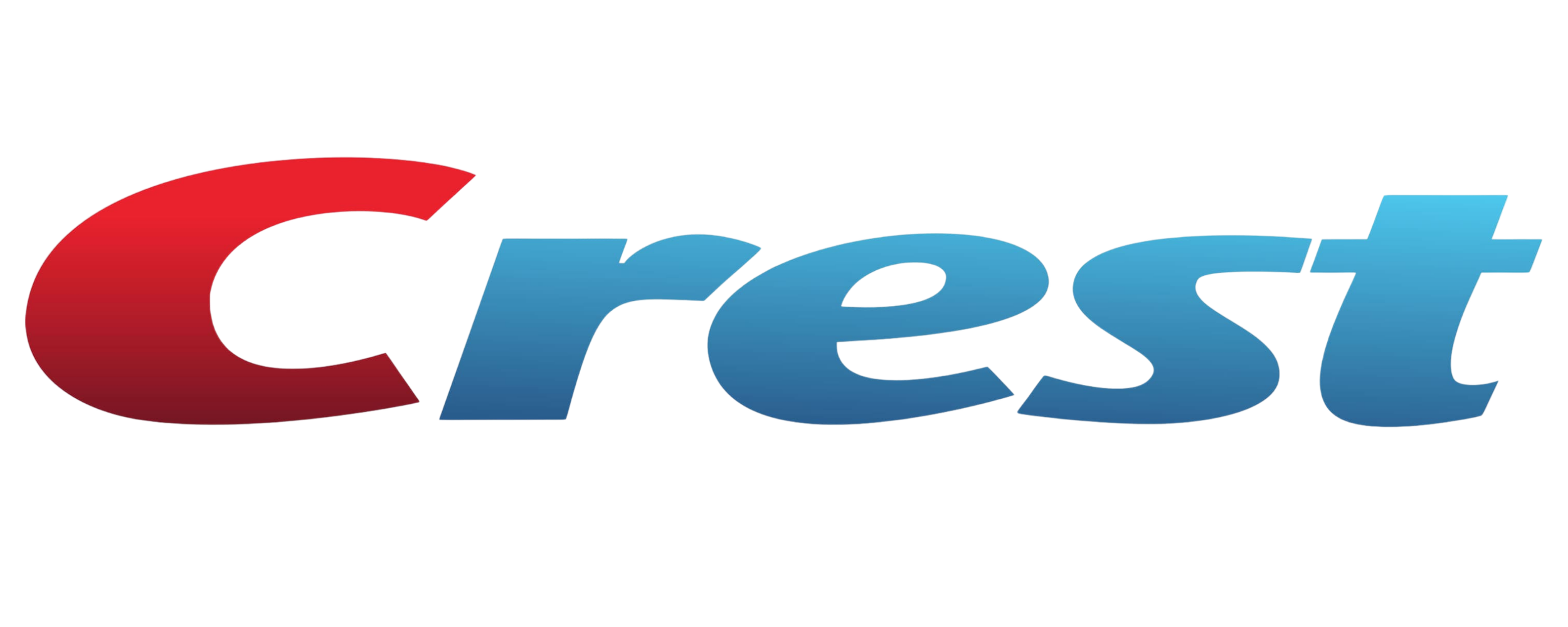 The Crust logo with the word "Crust" in blue 3D text and a red curved underline.