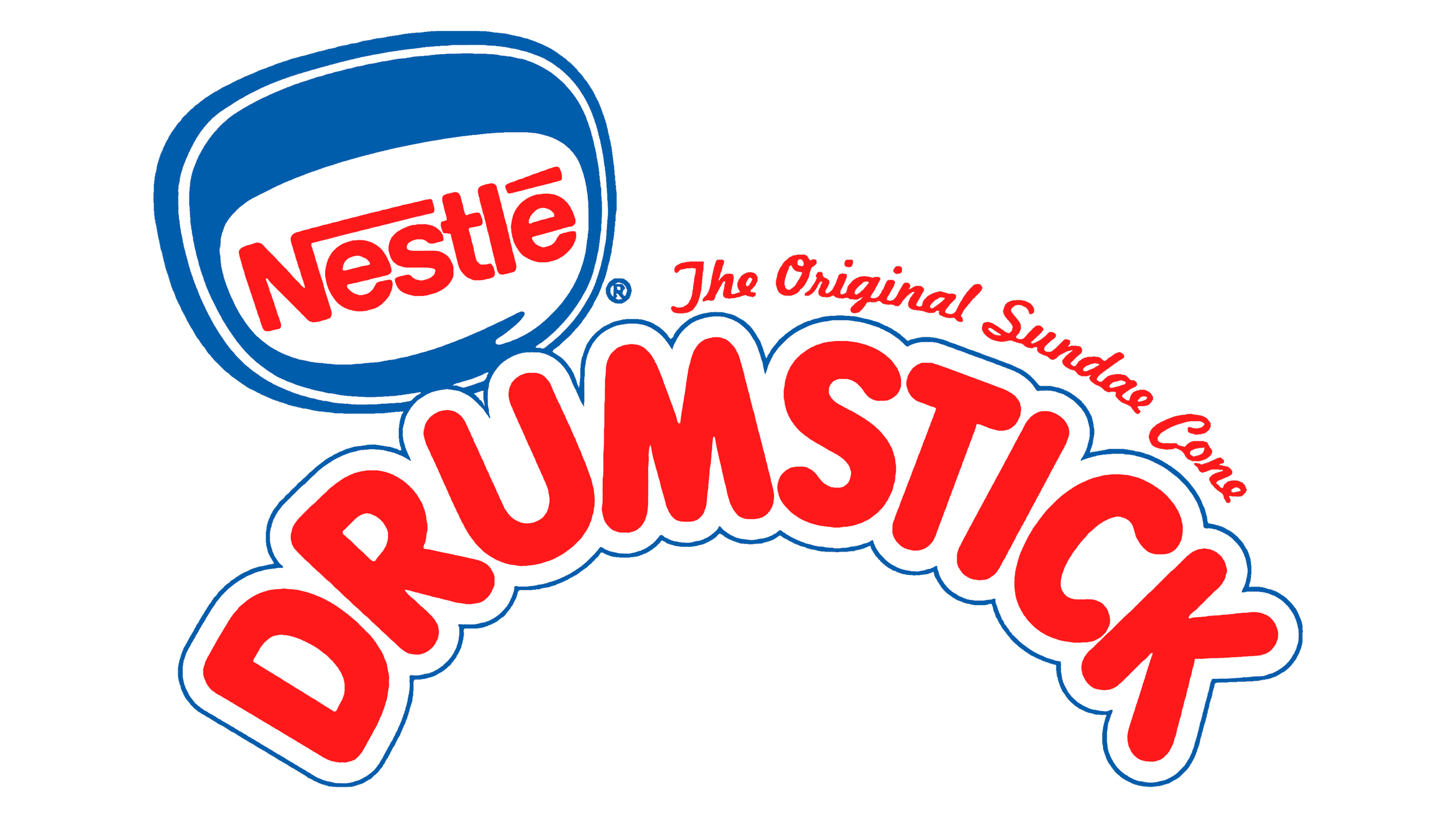 Nestlé logo with the text 'The Original Sundae Company' and a red and white stylized word 'DROPS'.