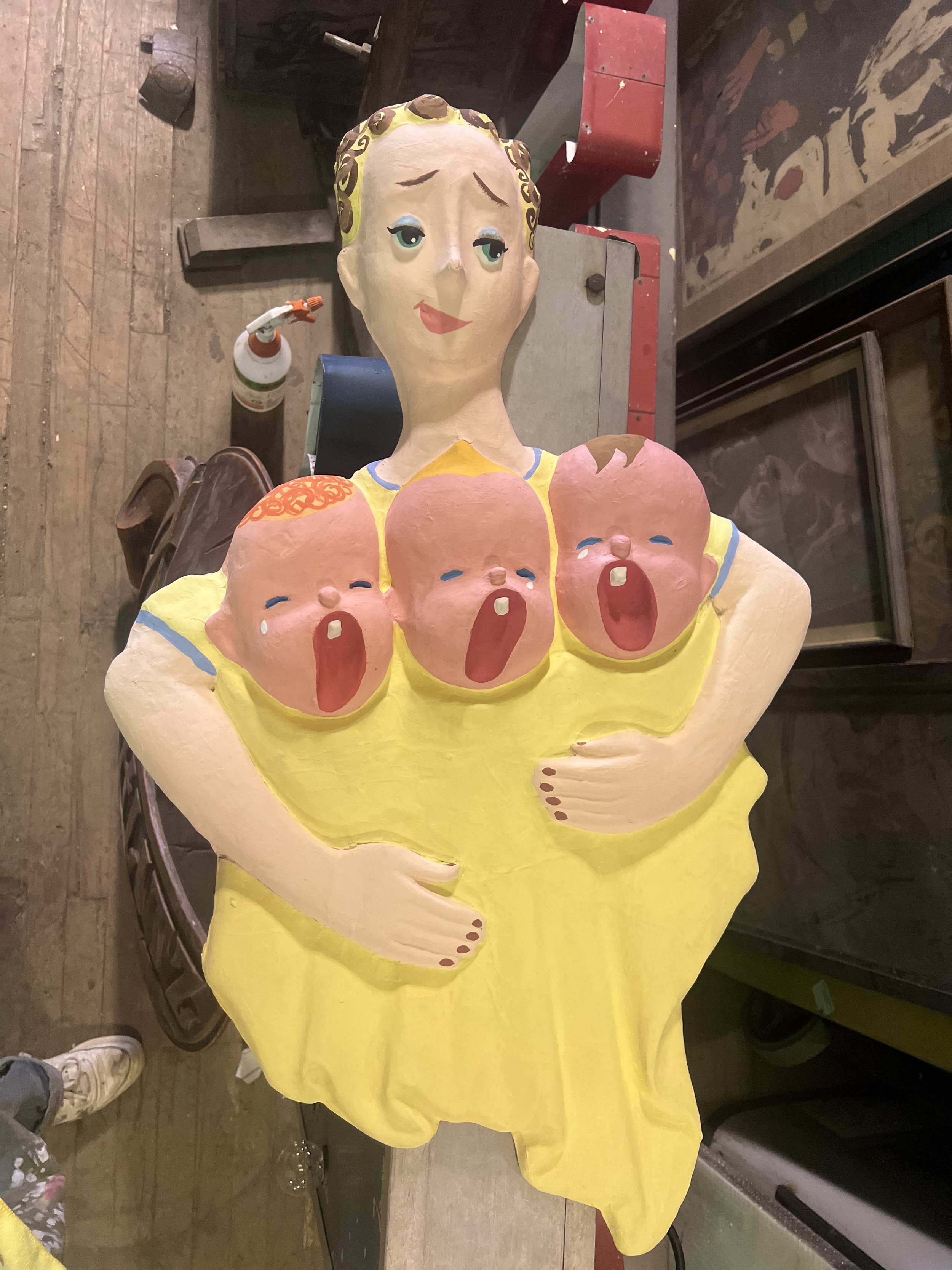 *Mama's and Babies, paint job (2024)