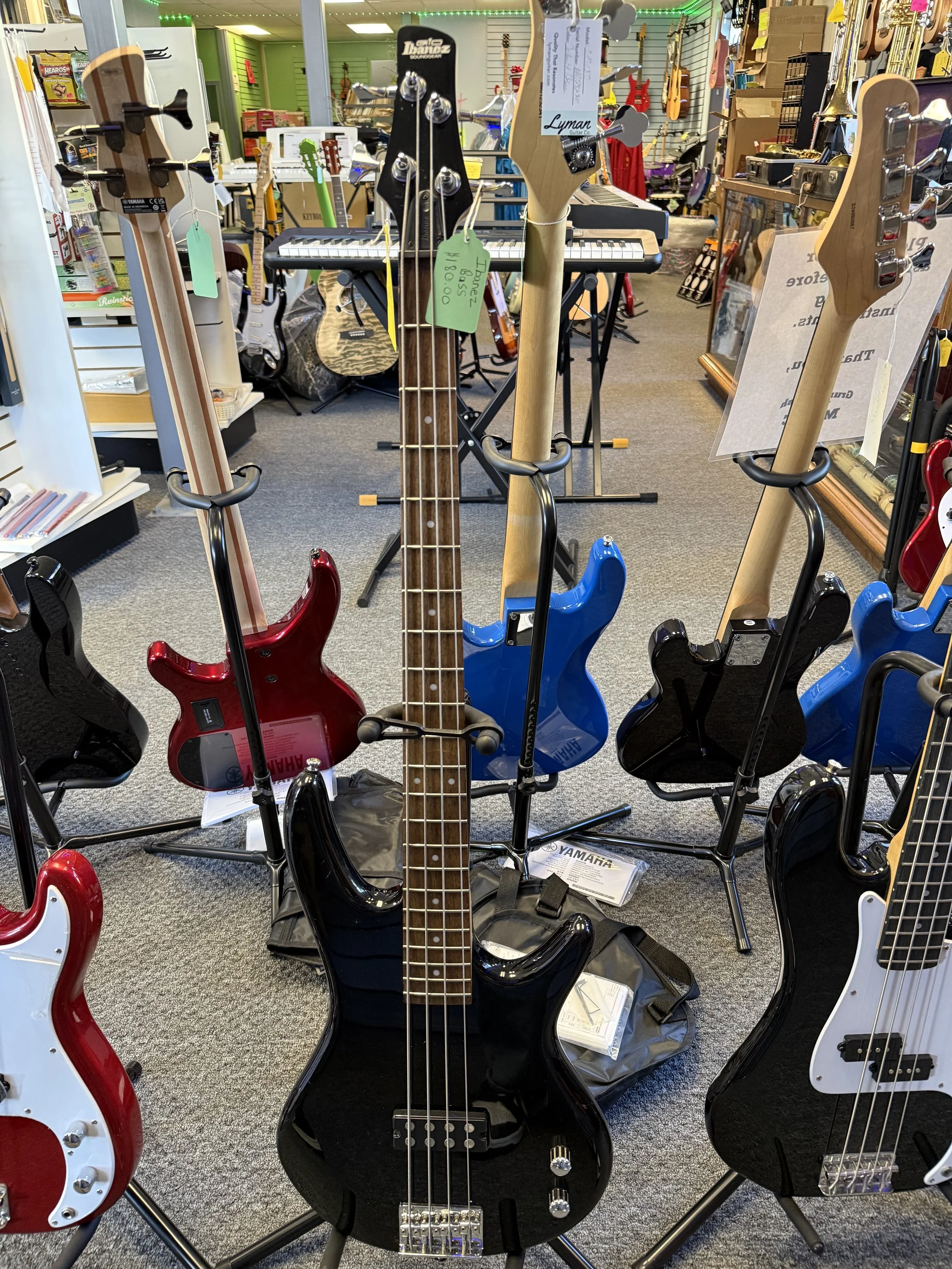 Ibanez Gio 4 string preowned electric bass