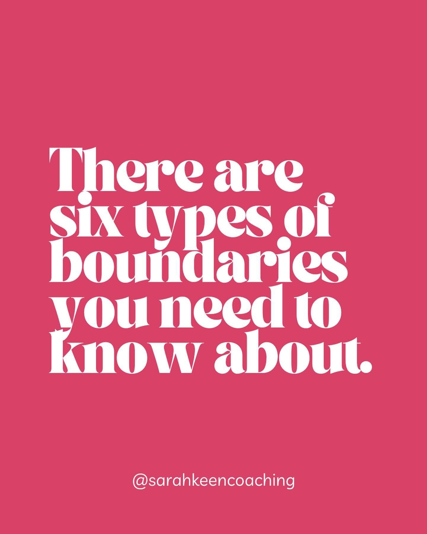 Which of these do you find the hardest to set? 

Why do you think it&rsquo;s so difficult for you?

Are you committed to becoming a badass boundary setter?! 🤩