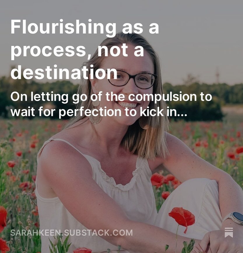 I launched a substack&hellip; 

A place for pondering and processing my thoughts, ruminating on the meaning I make of every day life, and exploring the depths of my heart space.

Linked @sarahkeencoaching if you&rsquo;re inclined to have a read 💫