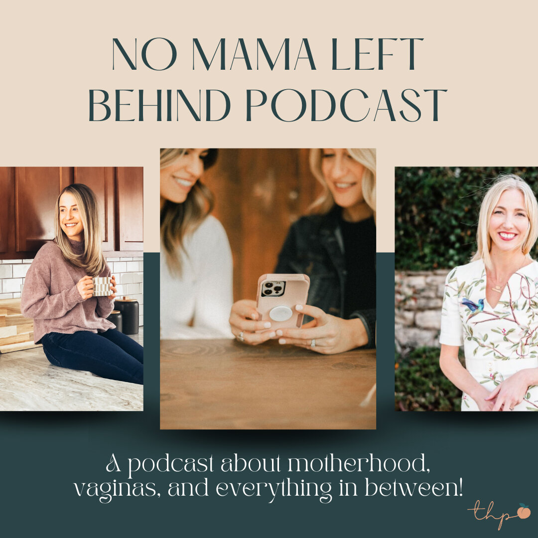 Did you know I host a podcast with @thedowntheredoc called @nomamaleftbehind_thepodcast? It&rsquo;s a podcast all about motherhood, vaginas, and everything in between!​​​​​​​​​
Our goal is to talk about all of the good, bad, and ugly of motherhood. (