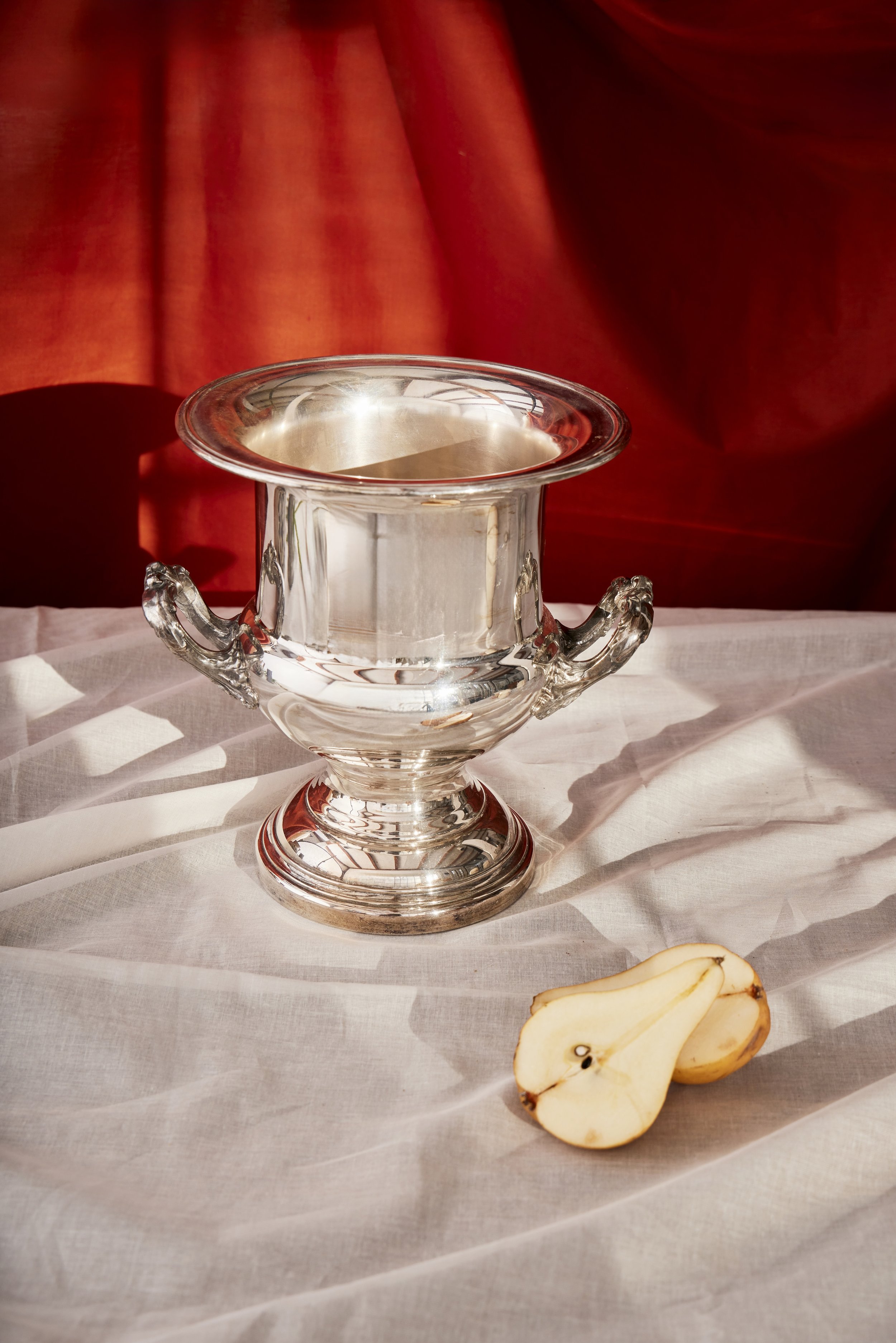 Large Silver Urn