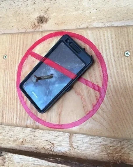 Devices discouraged in some hut systems