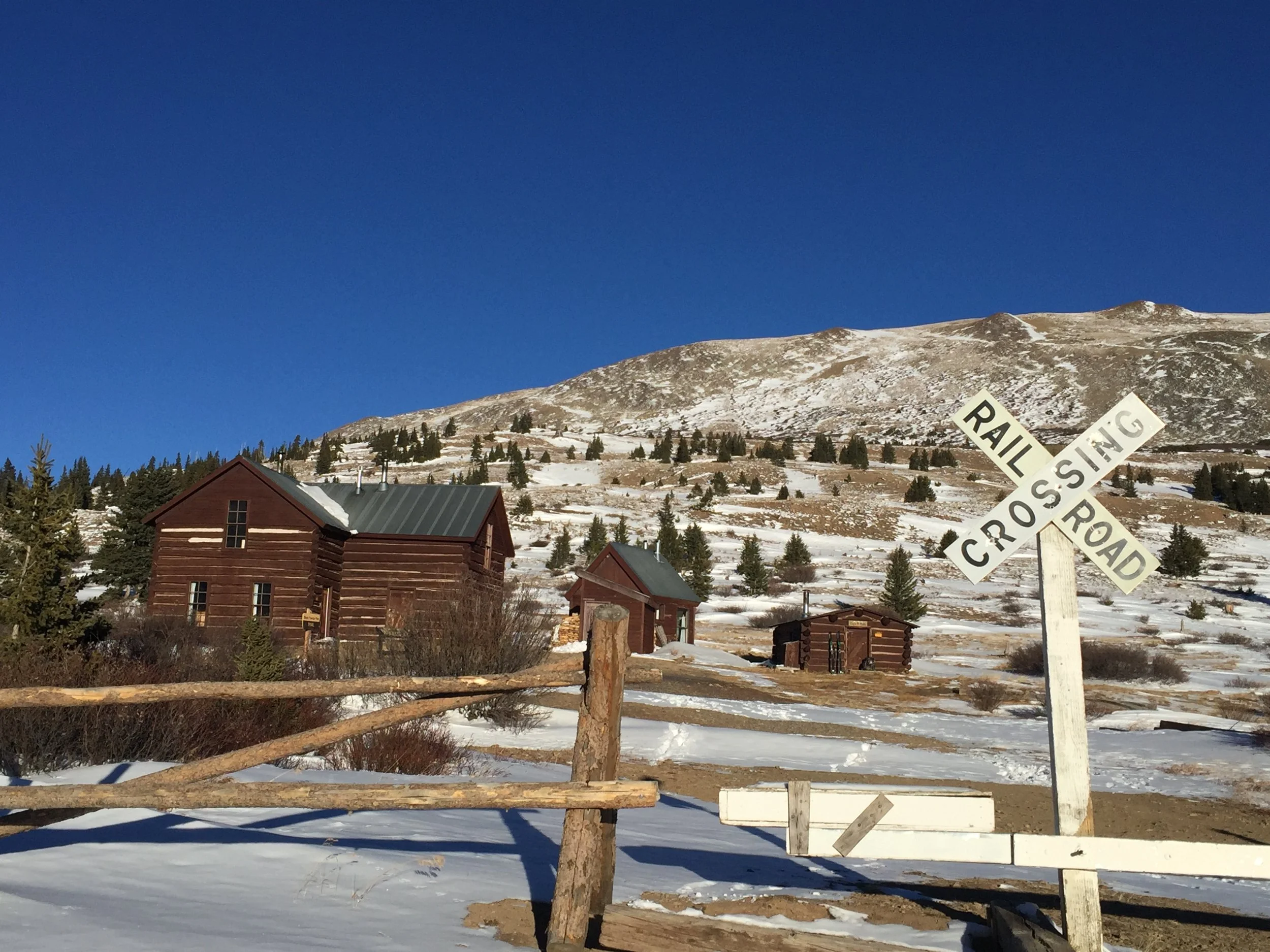 Section House and Ken’s Cabin