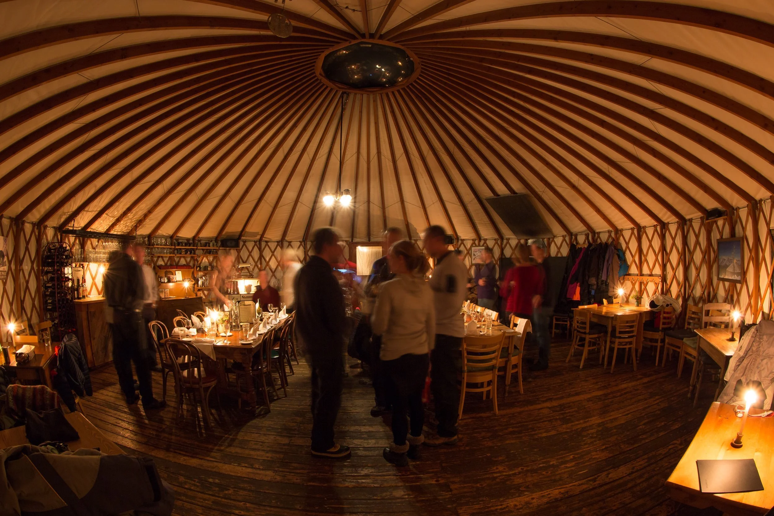 Fine dining at Cookhouse