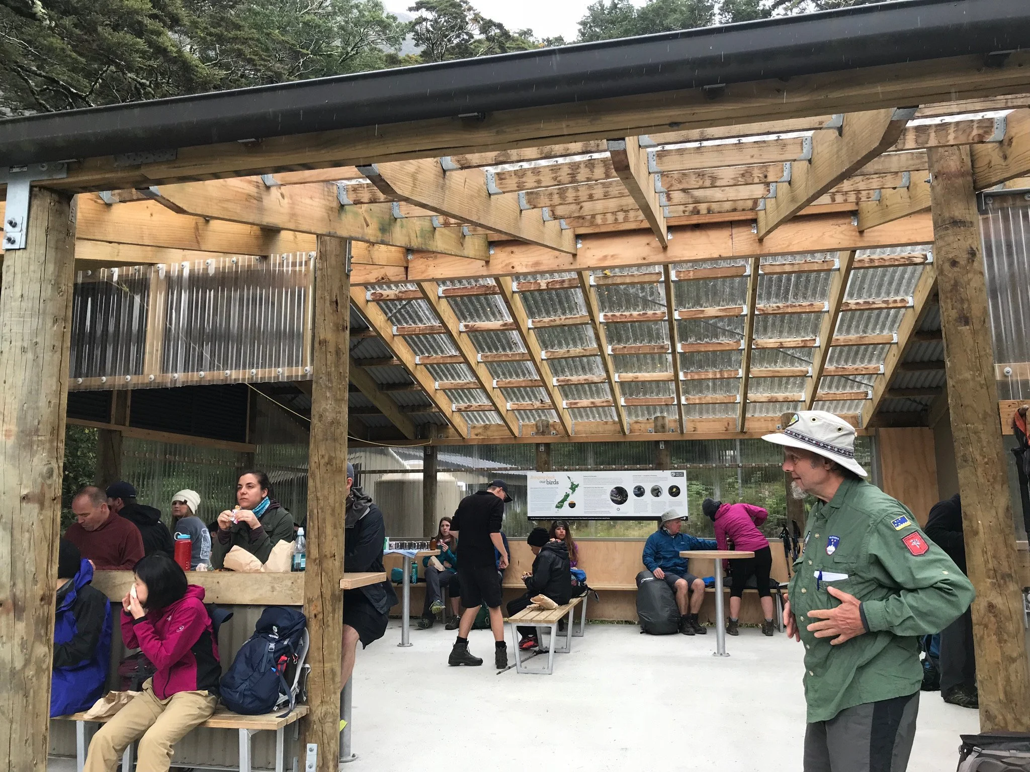 Lunchtime on Routeburn