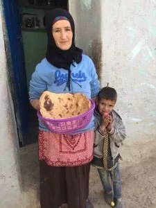 Finished wheat and barley bread — tenert
