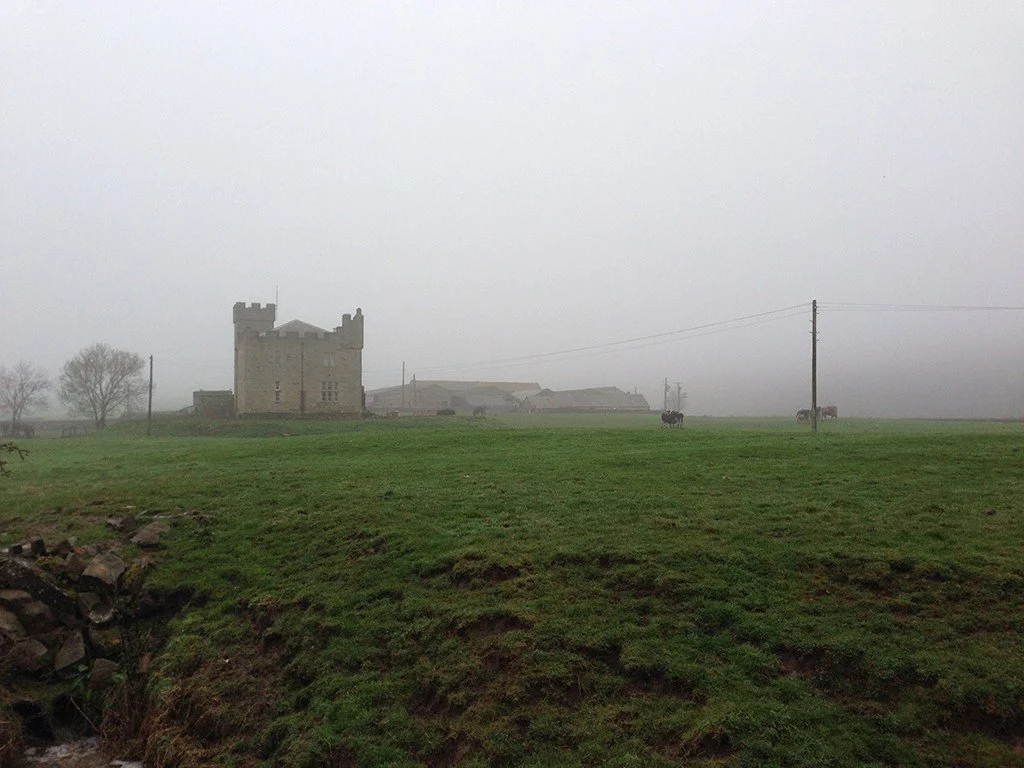 Castle in the fog, Northumberland, UK © Amanda Wagstaff 2016