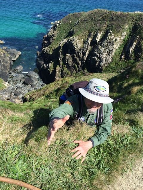Steep terrain! (exaggerated!)