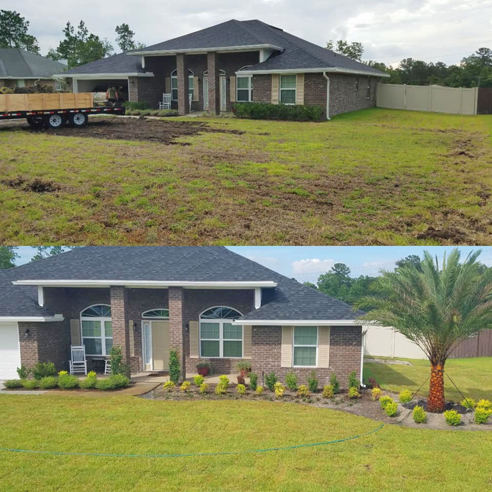 Yard Craft project: New landscape design and install