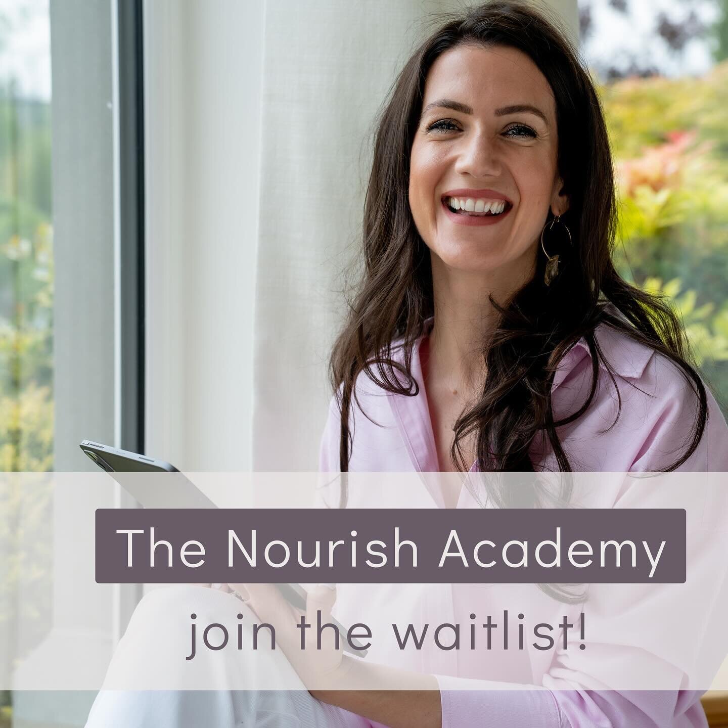 If you&rsquo;re fed up with dieting&hellip; and you&rsquo;re craving a healthier and more sustainable approach to weight loss you&rsquo;re going to love this.⁠
⁠
In response to popular demand, I&rsquo;m reopening The Nourish Academy, my signature sma