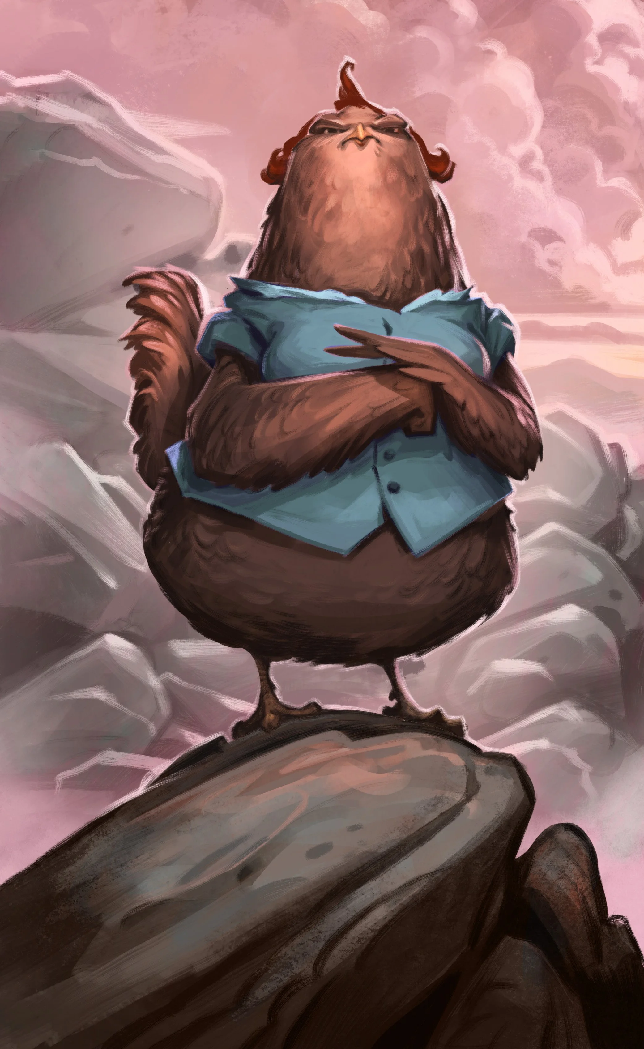 Jersey Giant - Atilla the Hen