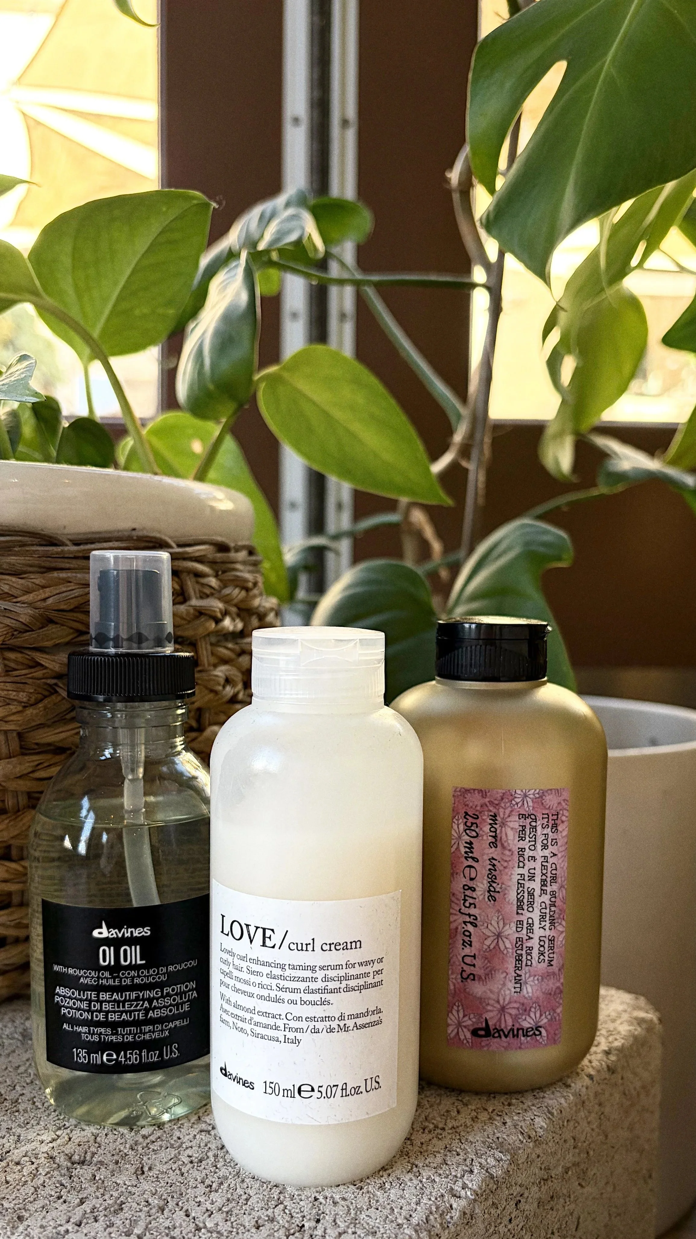 the 3 best davines products for frizz control &amp; curly hair