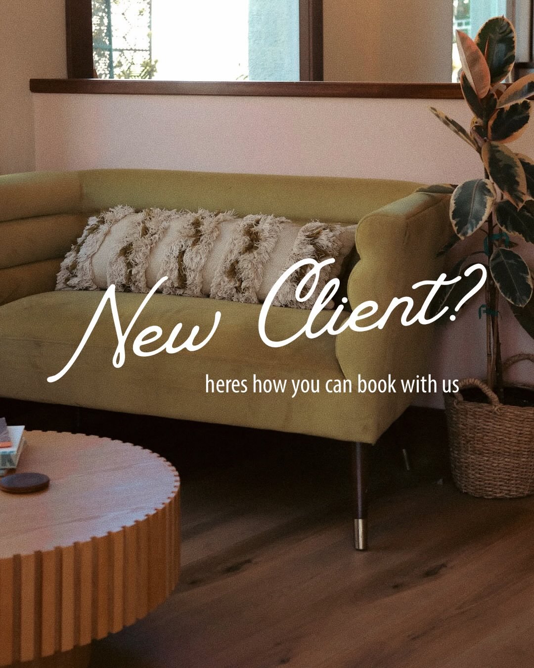 swipe if you&rsquo;re a new client and want to learn more about booking with us✨🌷