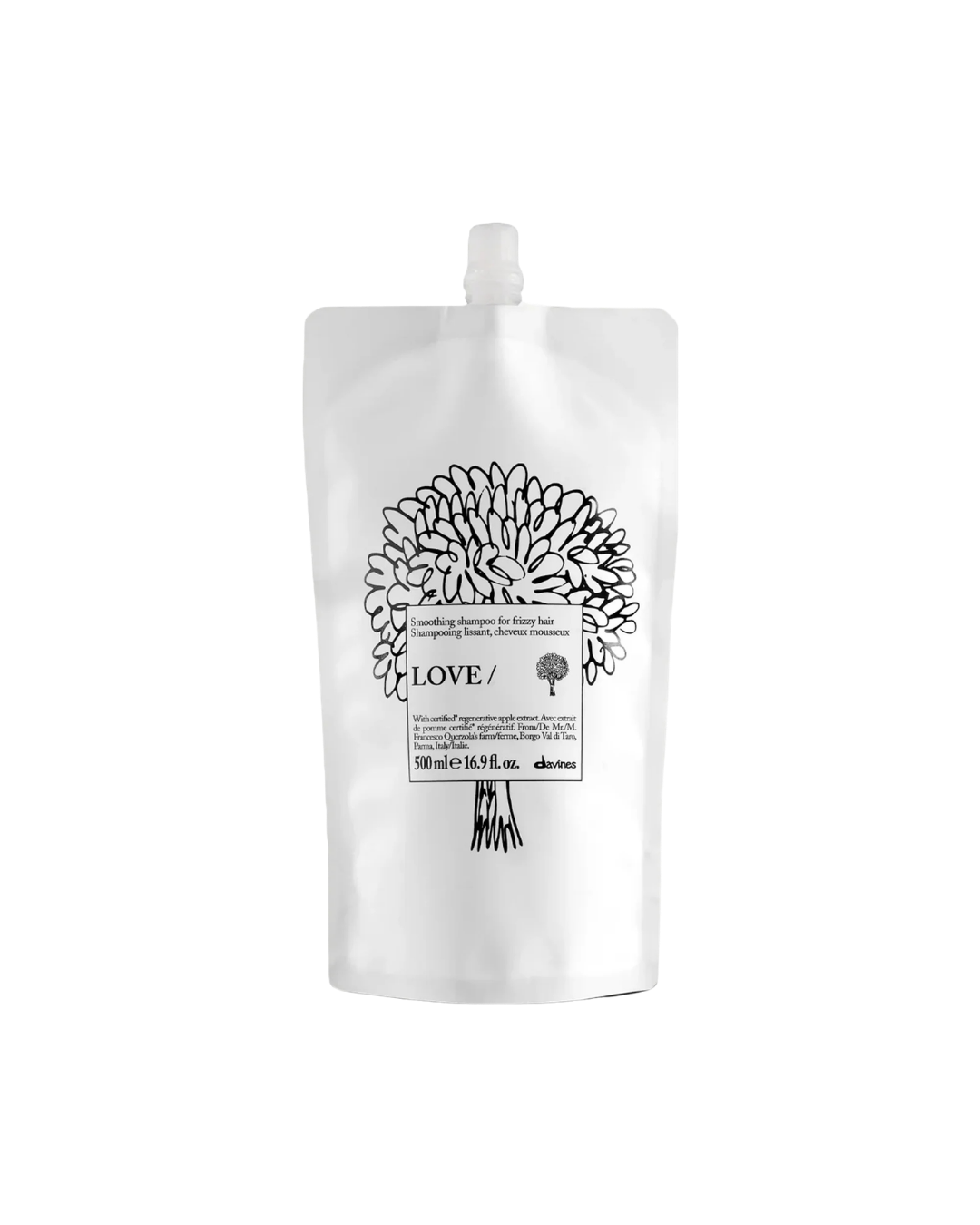 Davines LOVE Smoothing Shampoo Refill - 500ml