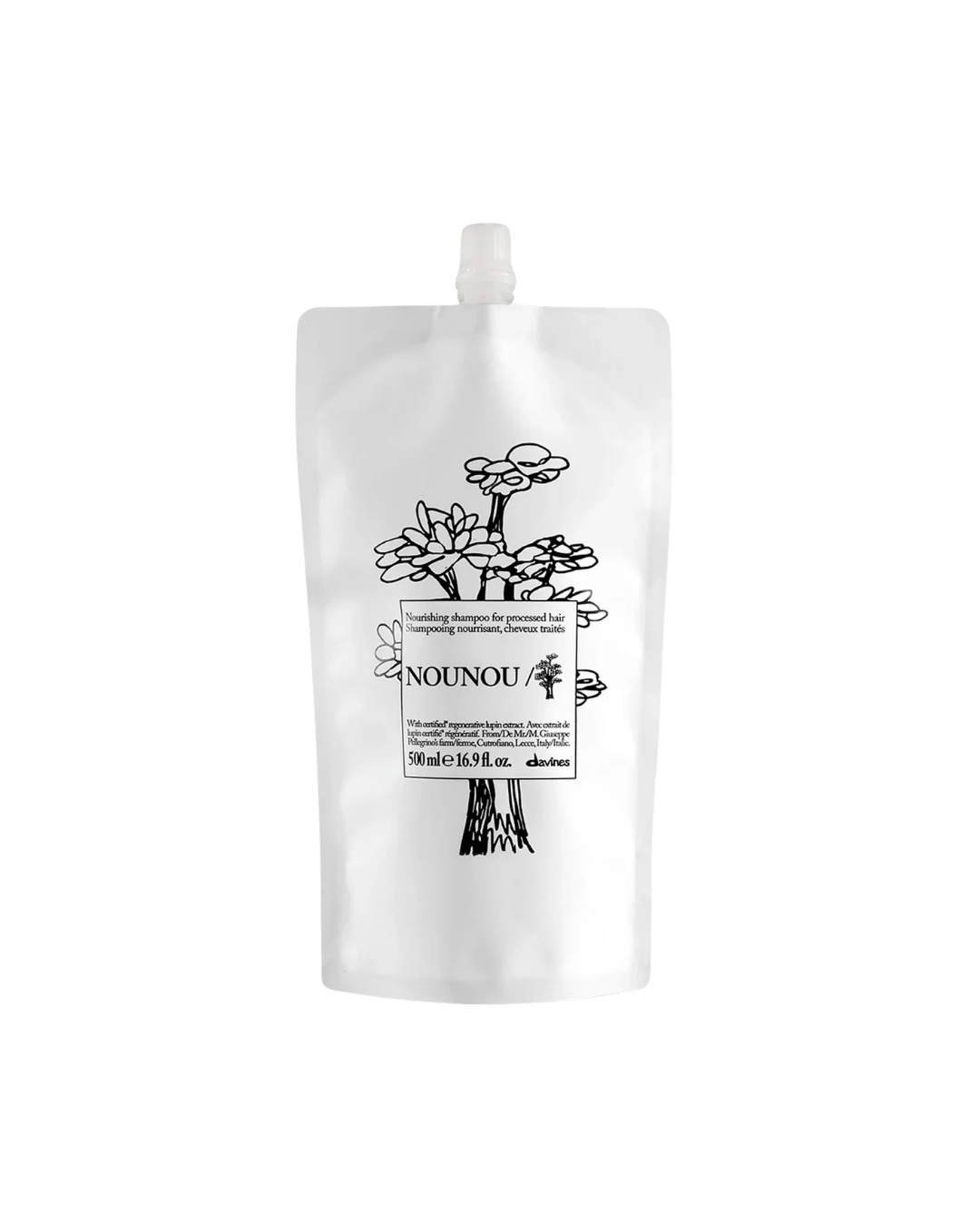 Davines NOUNOU Shampoo Refill - 500ml