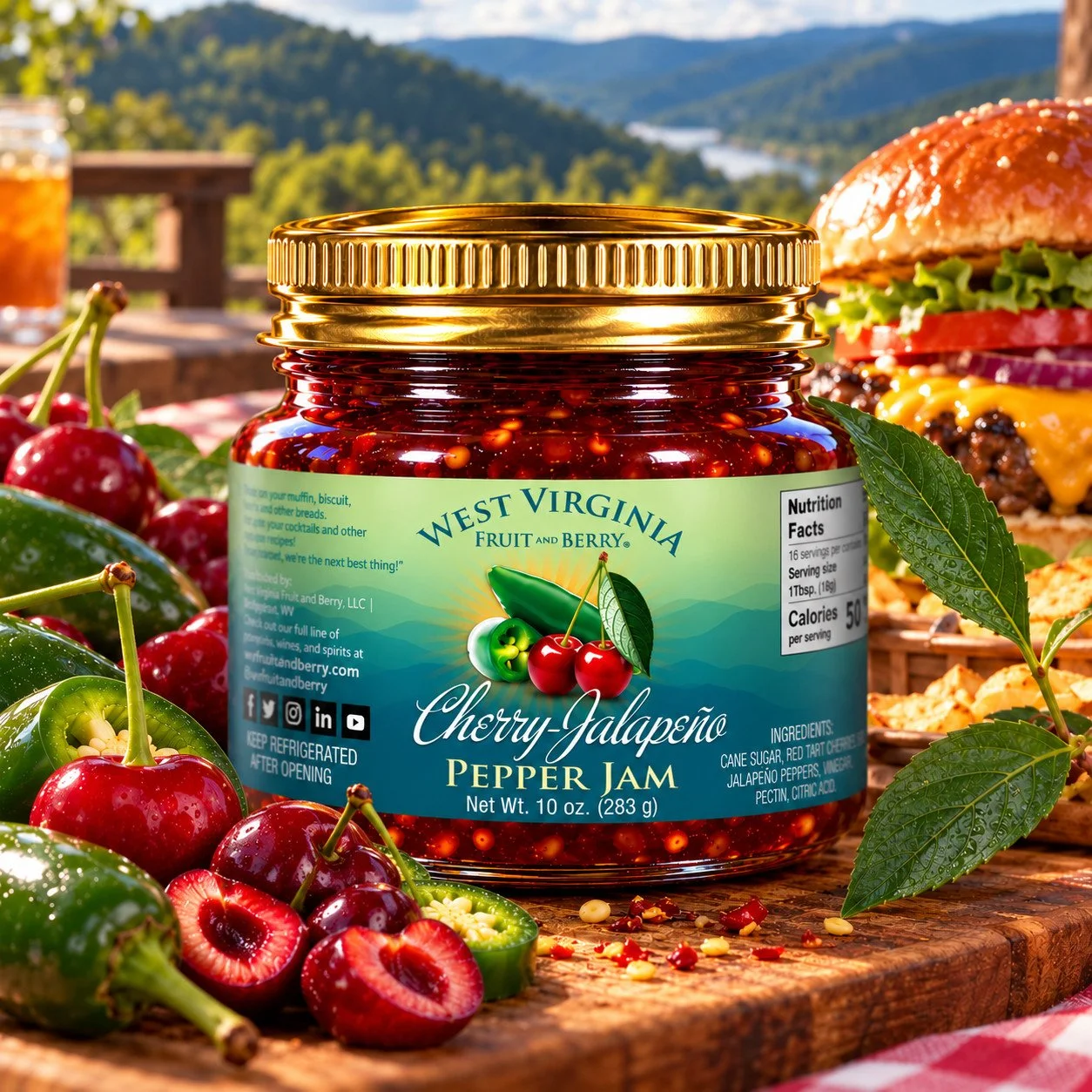 Cherry-Jalapeño Pepper Jam